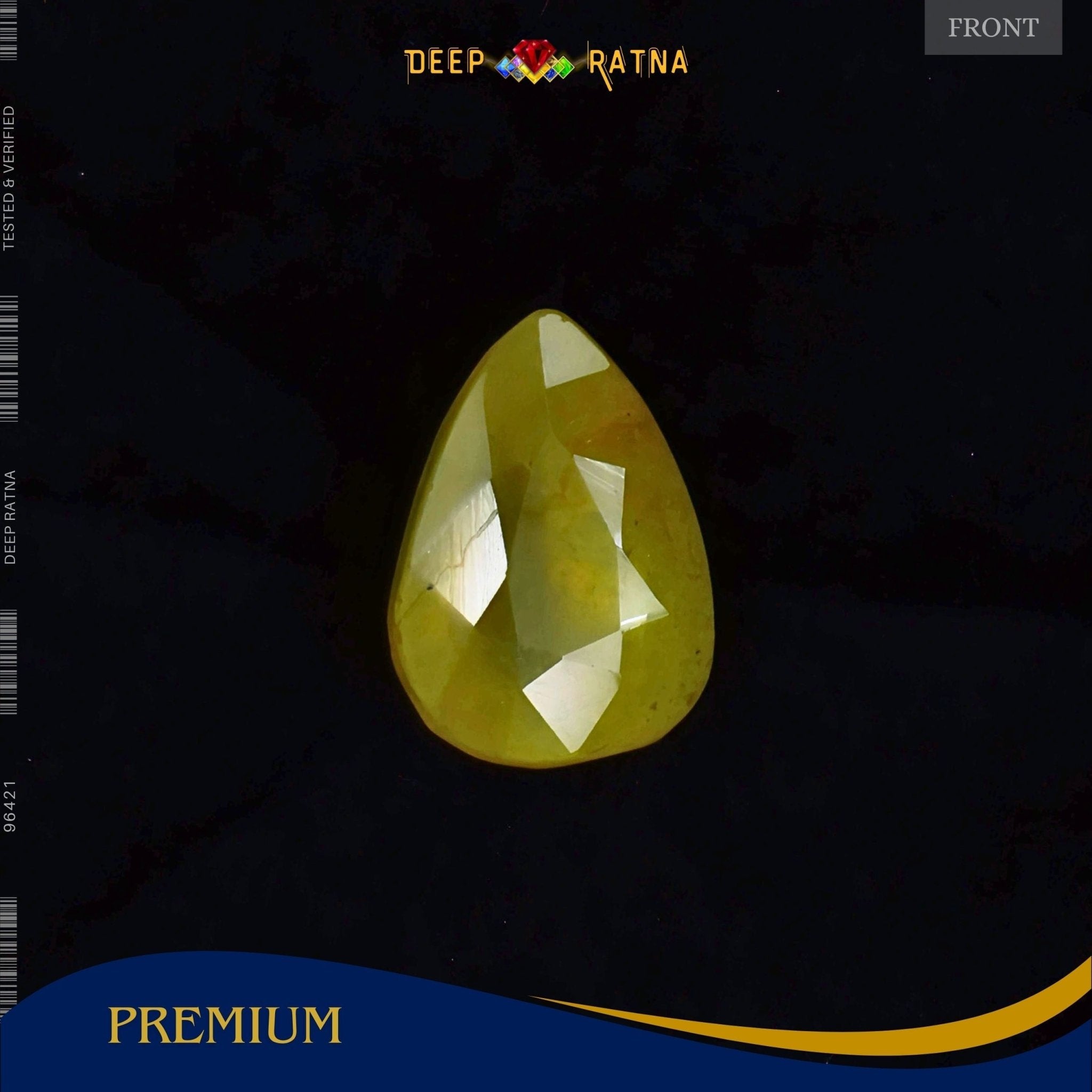 Yellow Sapphire 4.40 Carat (Thailand) - Deep Ratna