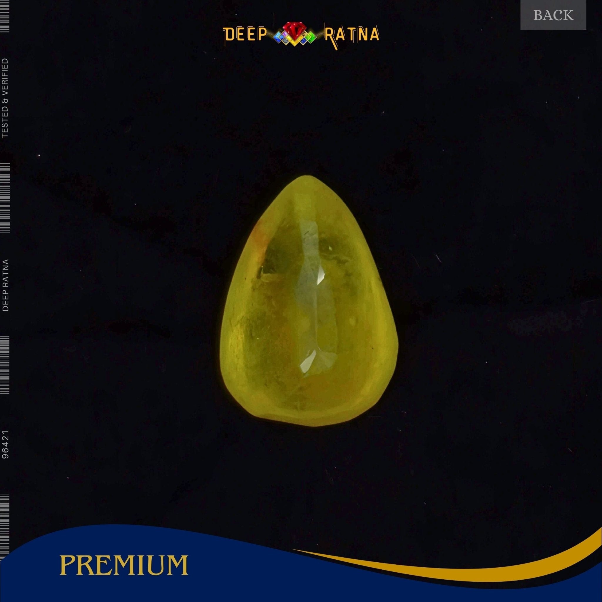 Yellow Sapphire 4.40 Carat (Thailand) - Deep Ratna
