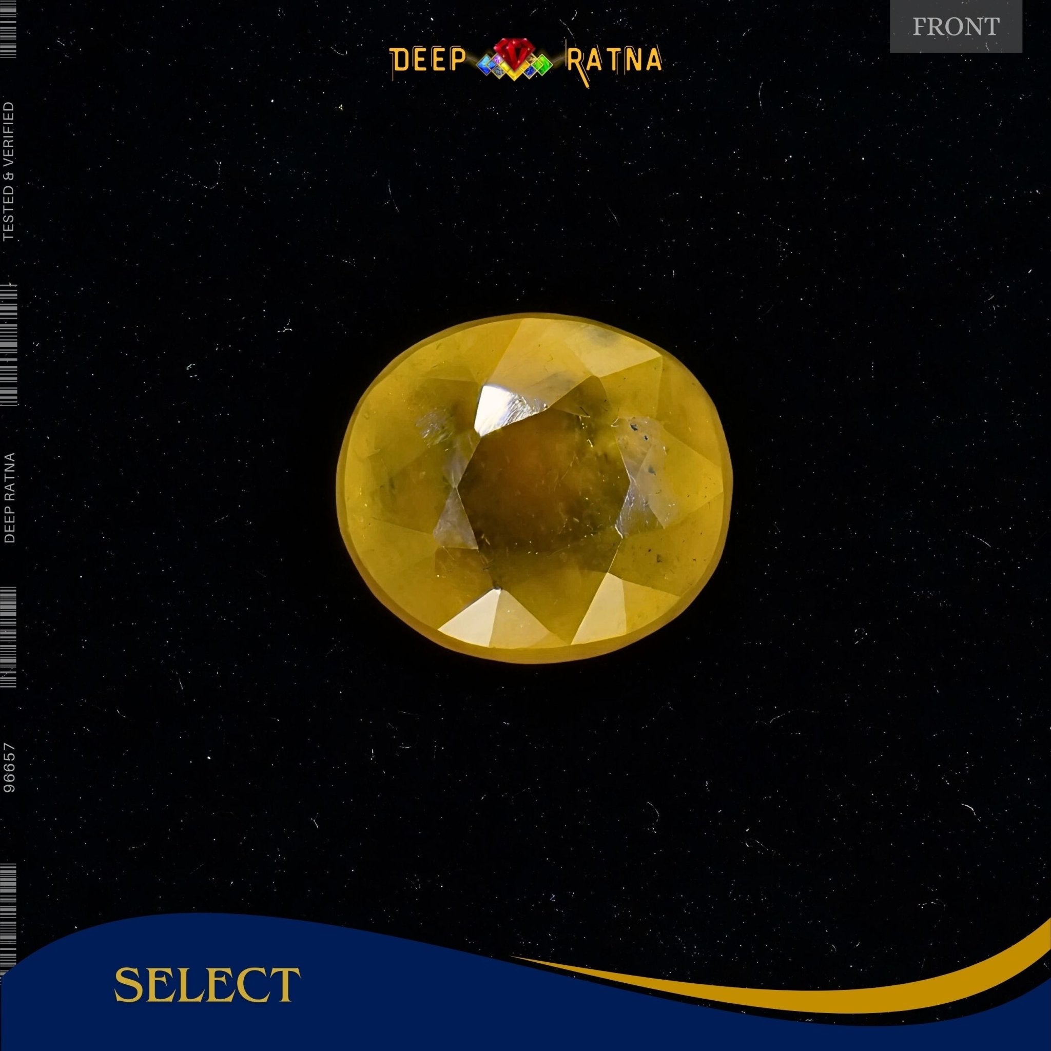 Yellow Sapphire 4.40 Carat (Thailand) - Deep Ratna