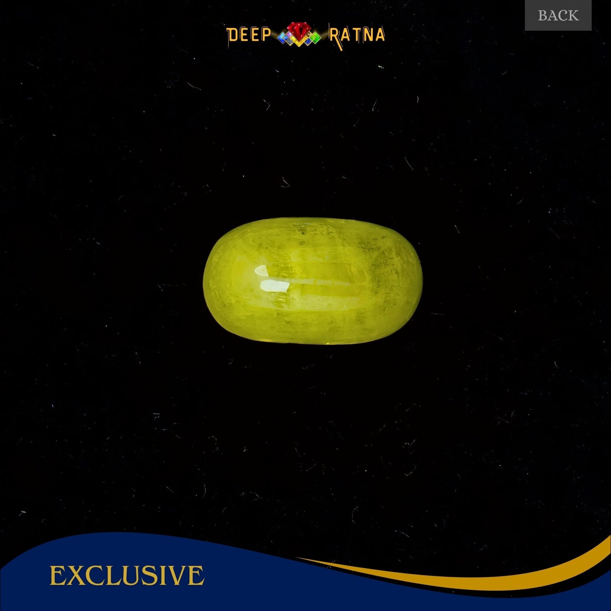 Yellow Sapphire 4.41 Carat (Thailand) - Deep Ratna