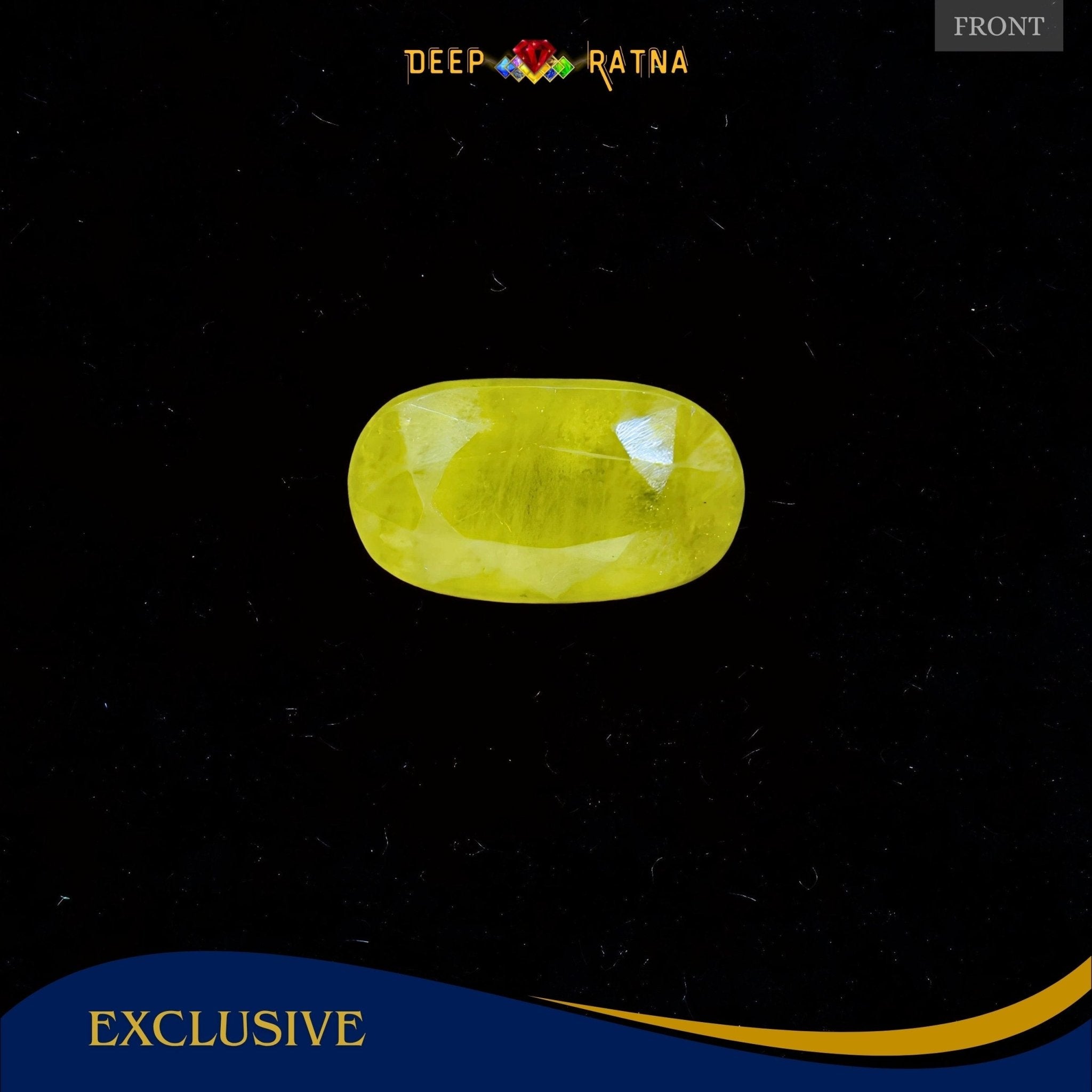 Yellow Sapphire 4.41 Carat (Thailand) - Deep Ratna