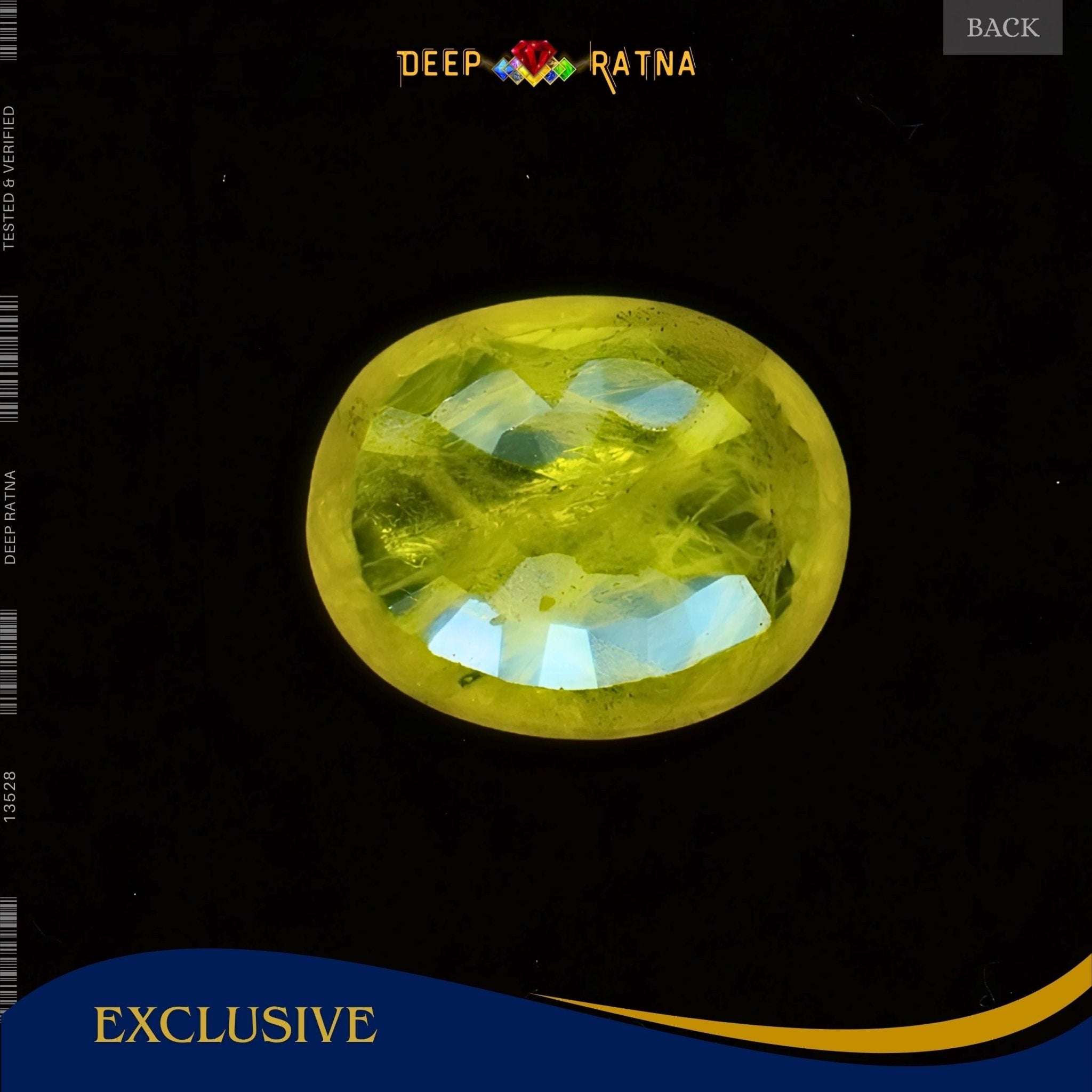 Yellow Sapphire 4.42 Carat (Thailand) - Deep Ratna