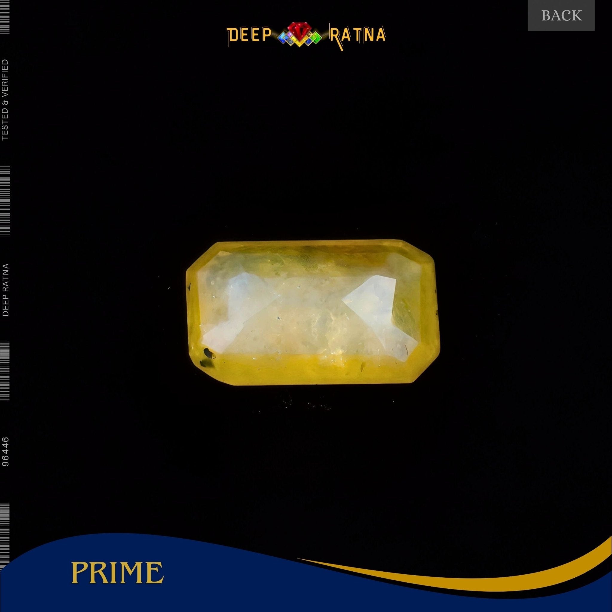 Yellow Sapphire 4.50 Carat (Thailand) - Deep Ratna