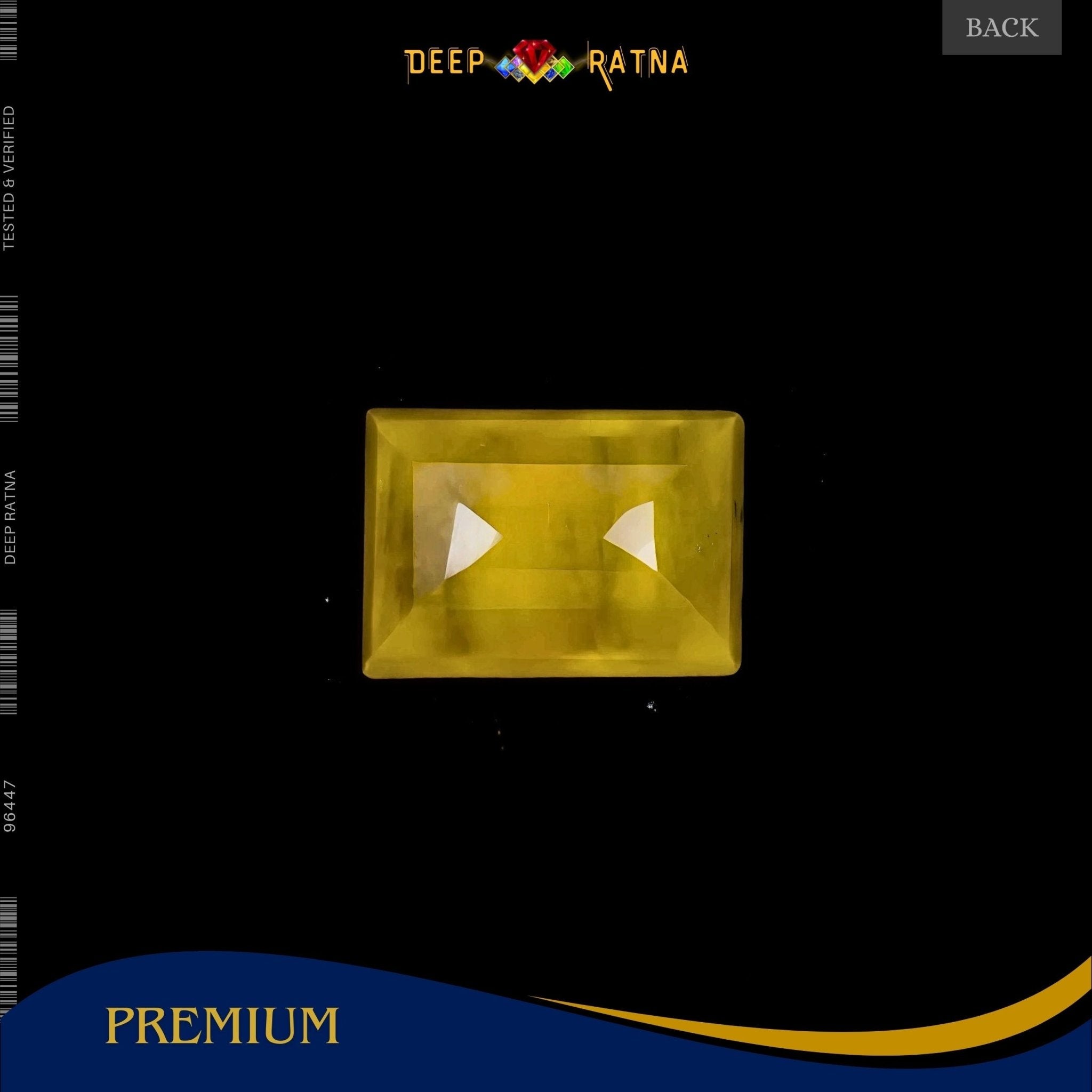 Yellow Sapphire 4.50 Carat (Thailand) - Deep Ratna