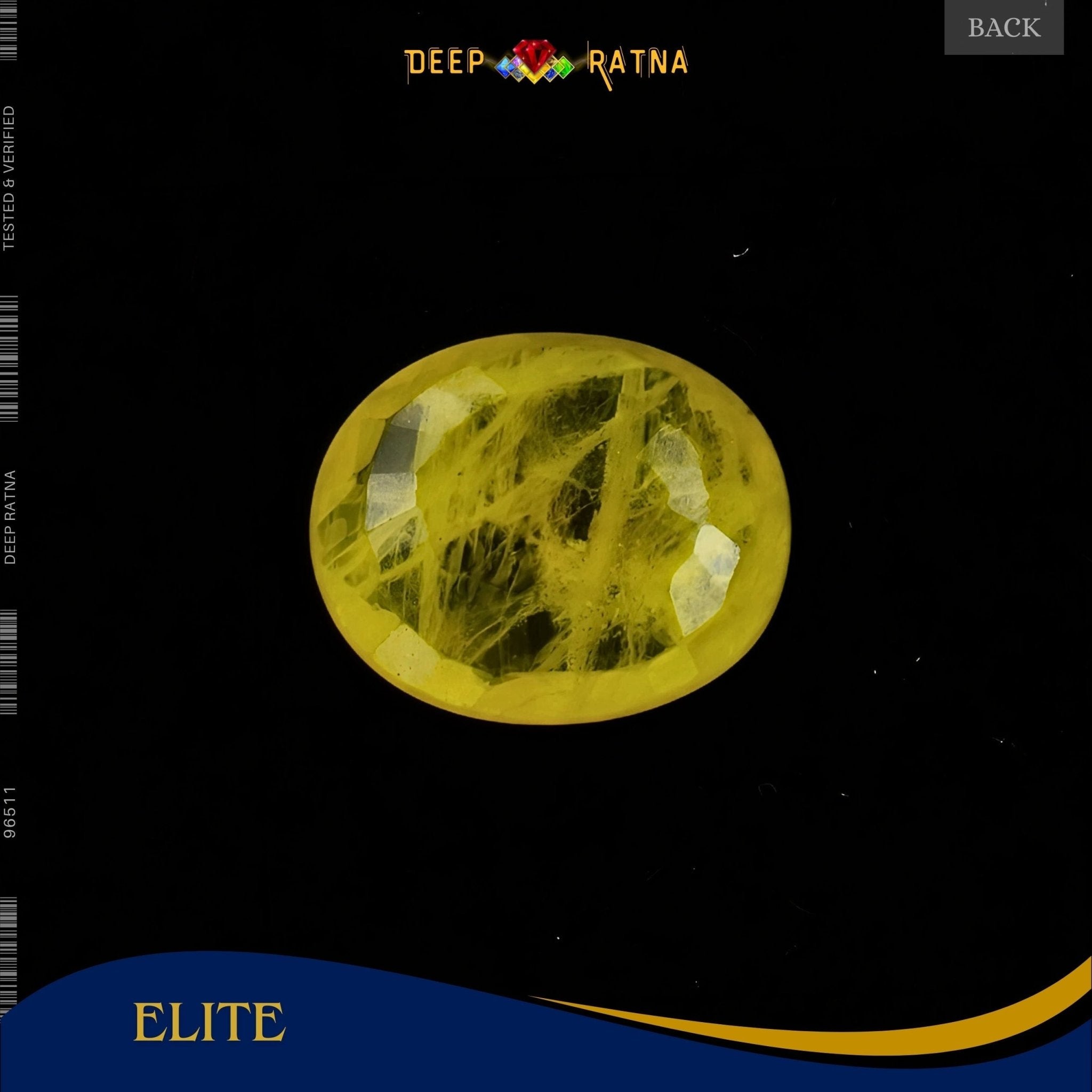 Yellow Sapphire 4.50 Carat (Thailand) - Deep Ratna