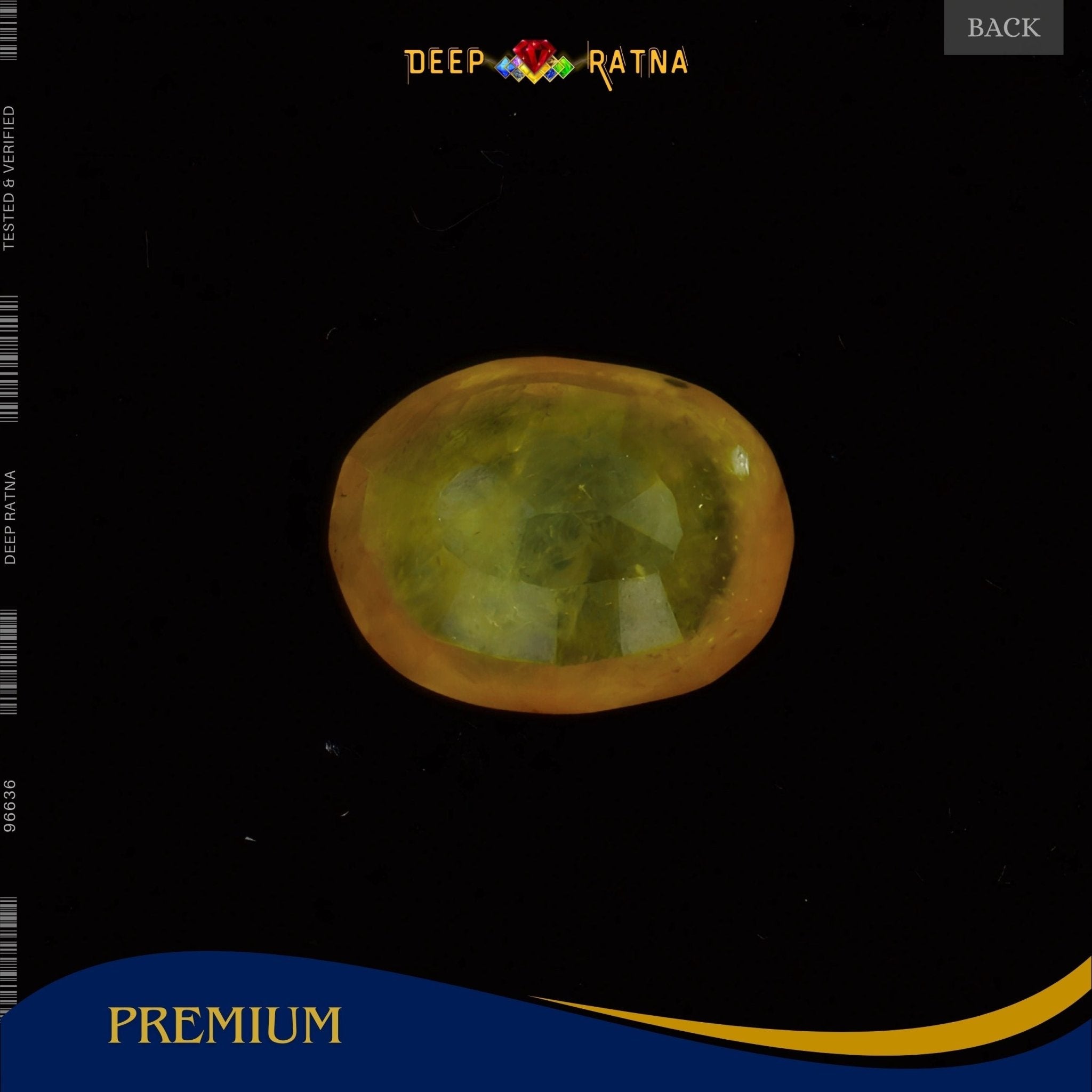 Yellow Sapphire 4.50 Carat (Thailand) - Deep Ratna