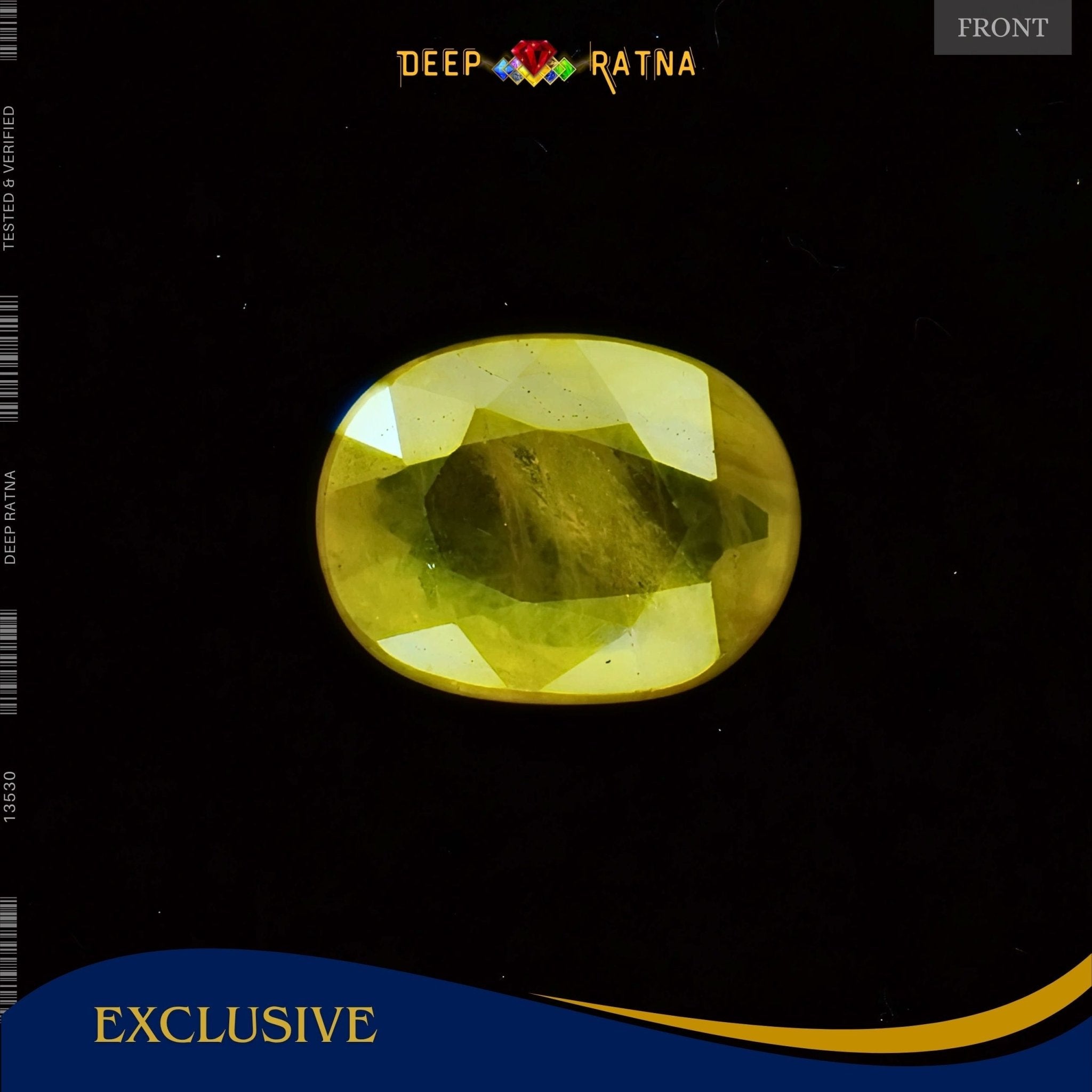 Yellow Sapphire 4.51 Carat (Thailand) - Deep Ratna