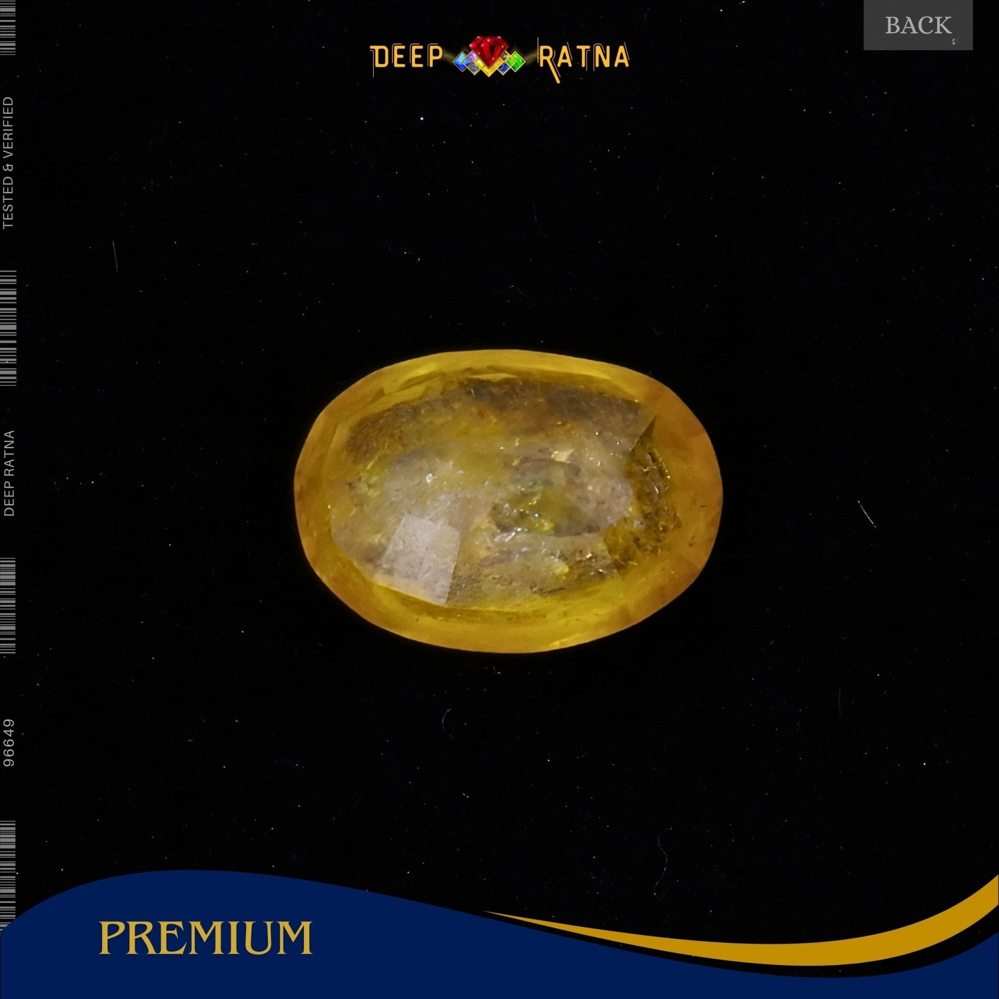 Yellow Sapphire 4.55 Carat (Thailand) - Deep Ratna