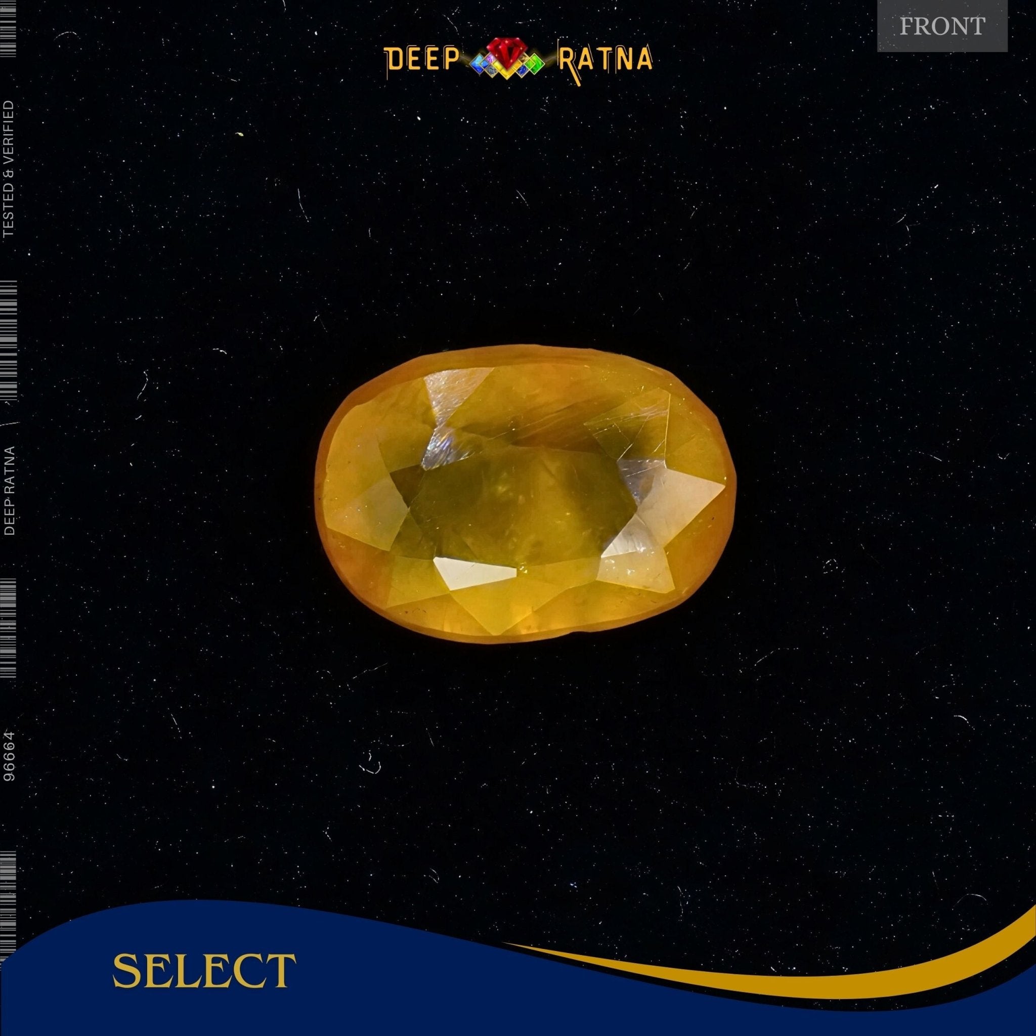 Yellow Sapphire 4.55 Carat (Thailand) - Deep Ratna