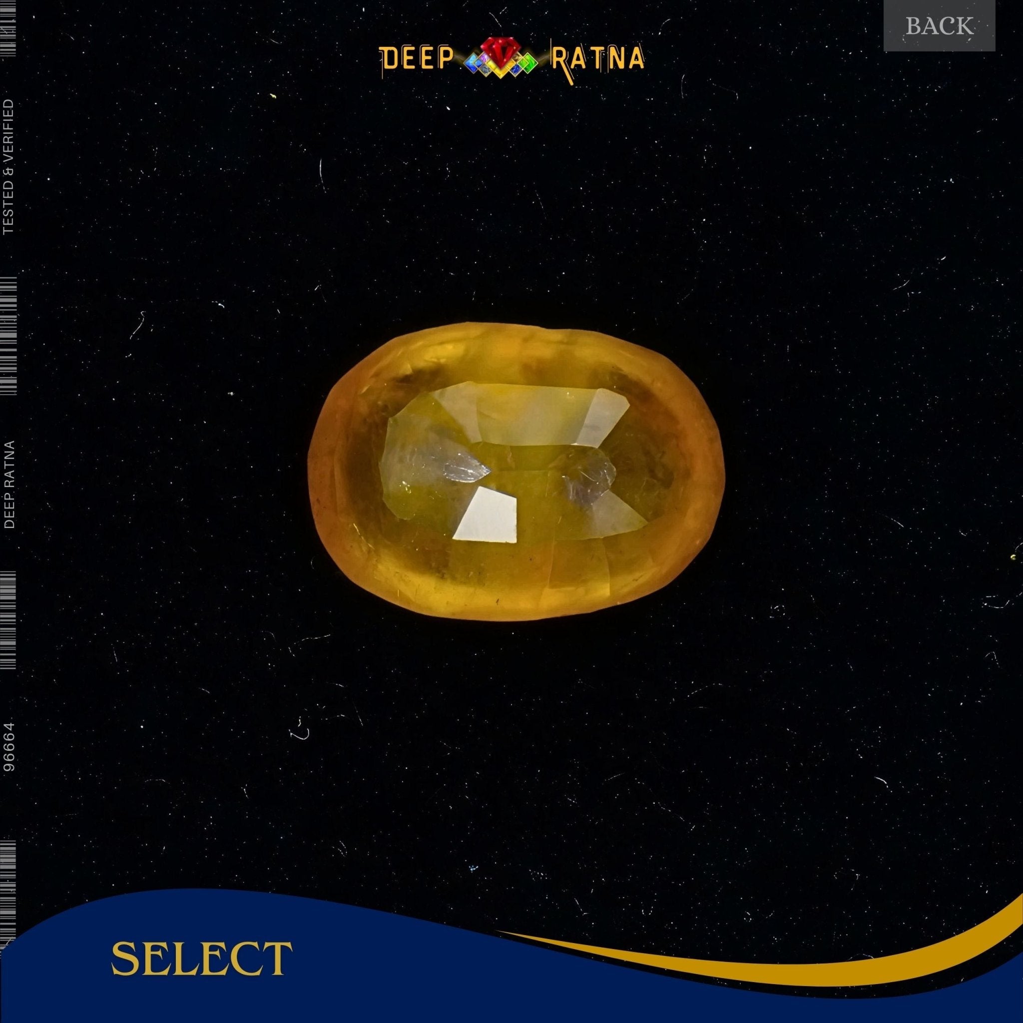Yellow Sapphire 4.55 Carat (Thailand) - Deep Ratna