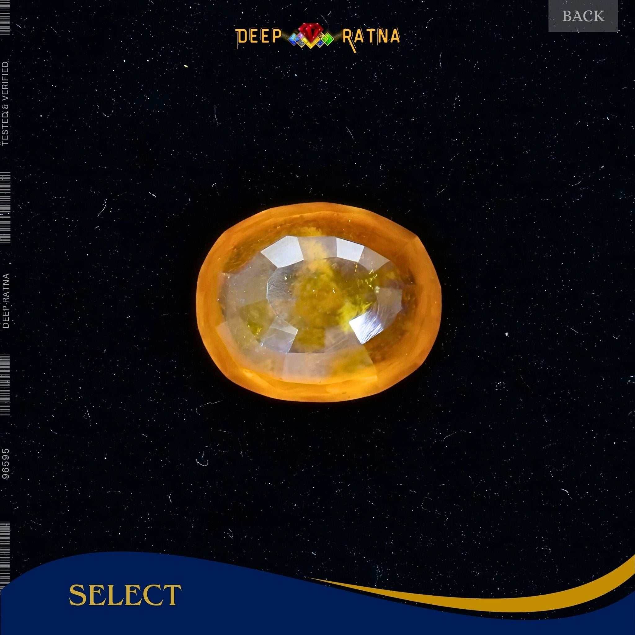 Yellow Sapphire 4.55 Carat (Thailand) - Deep Ratna