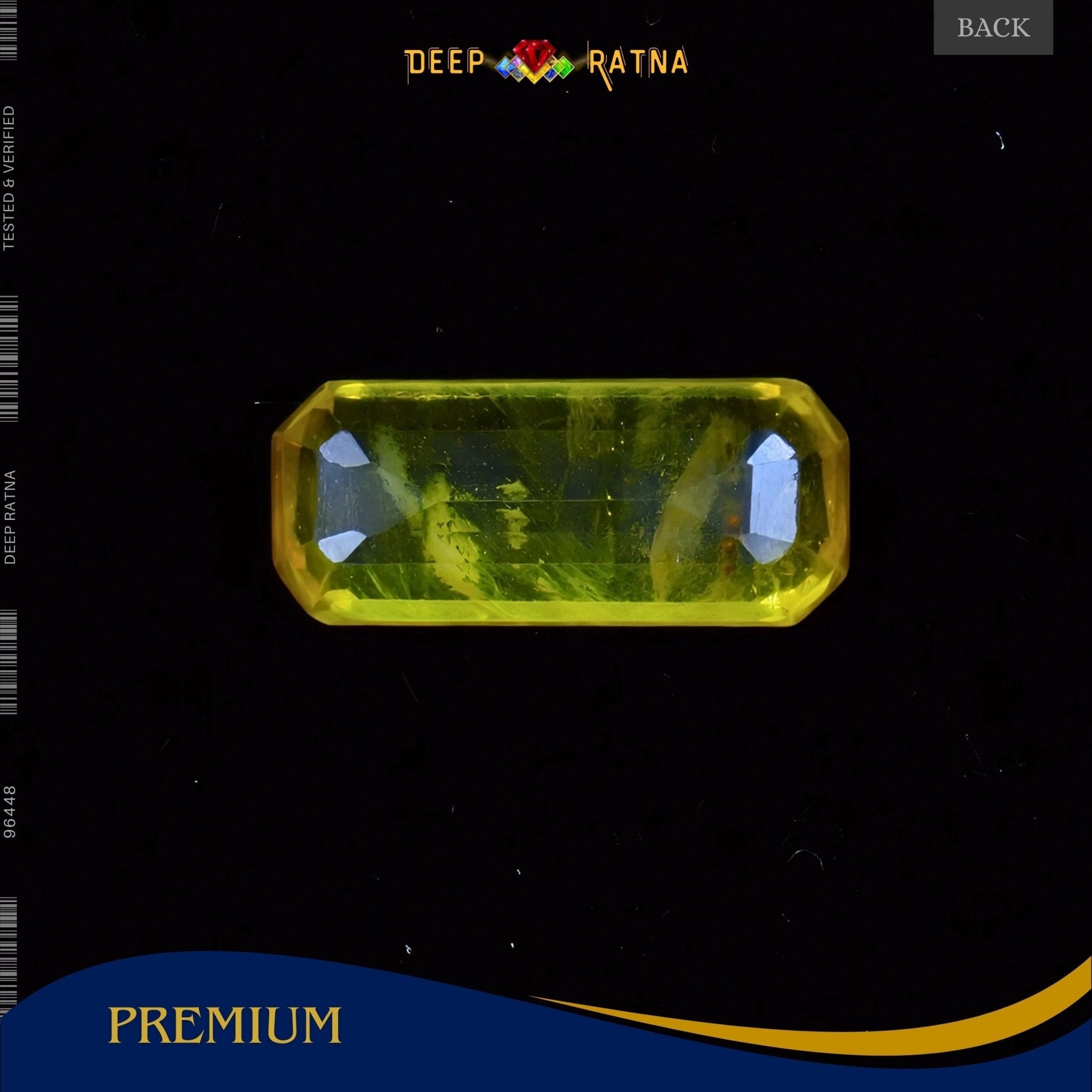 Yellow Sapphire 4.55 Carat (Thailand) - Deep Ratna