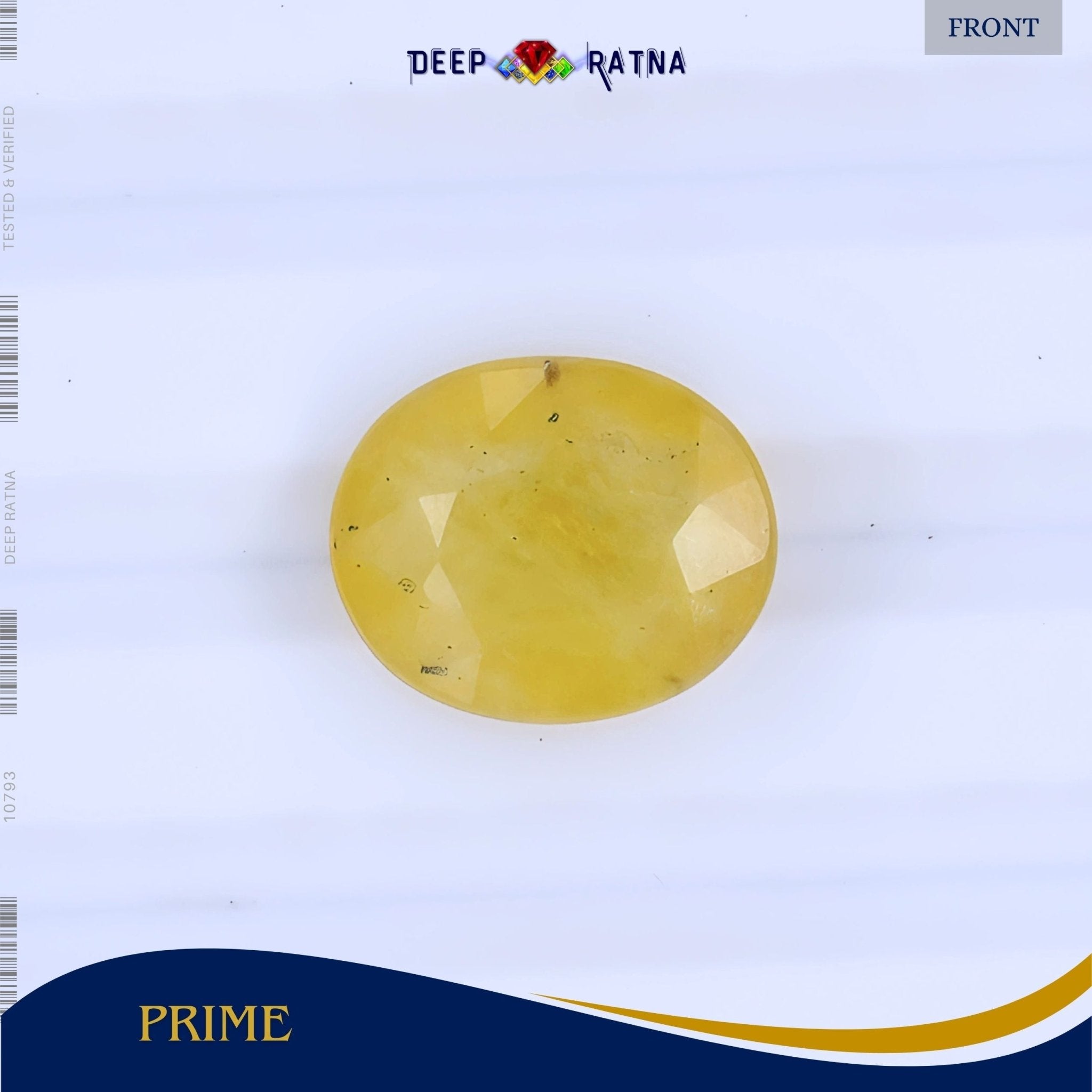 Yellow Sapphire 4.56 Carat (Thailand) - Deep Ratna