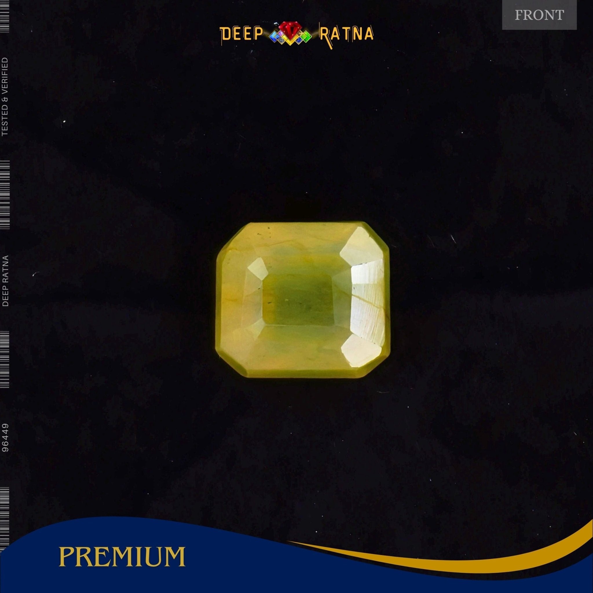 Yellow Sapphire 4.60 Carat (Thailand) - Deep Ratna