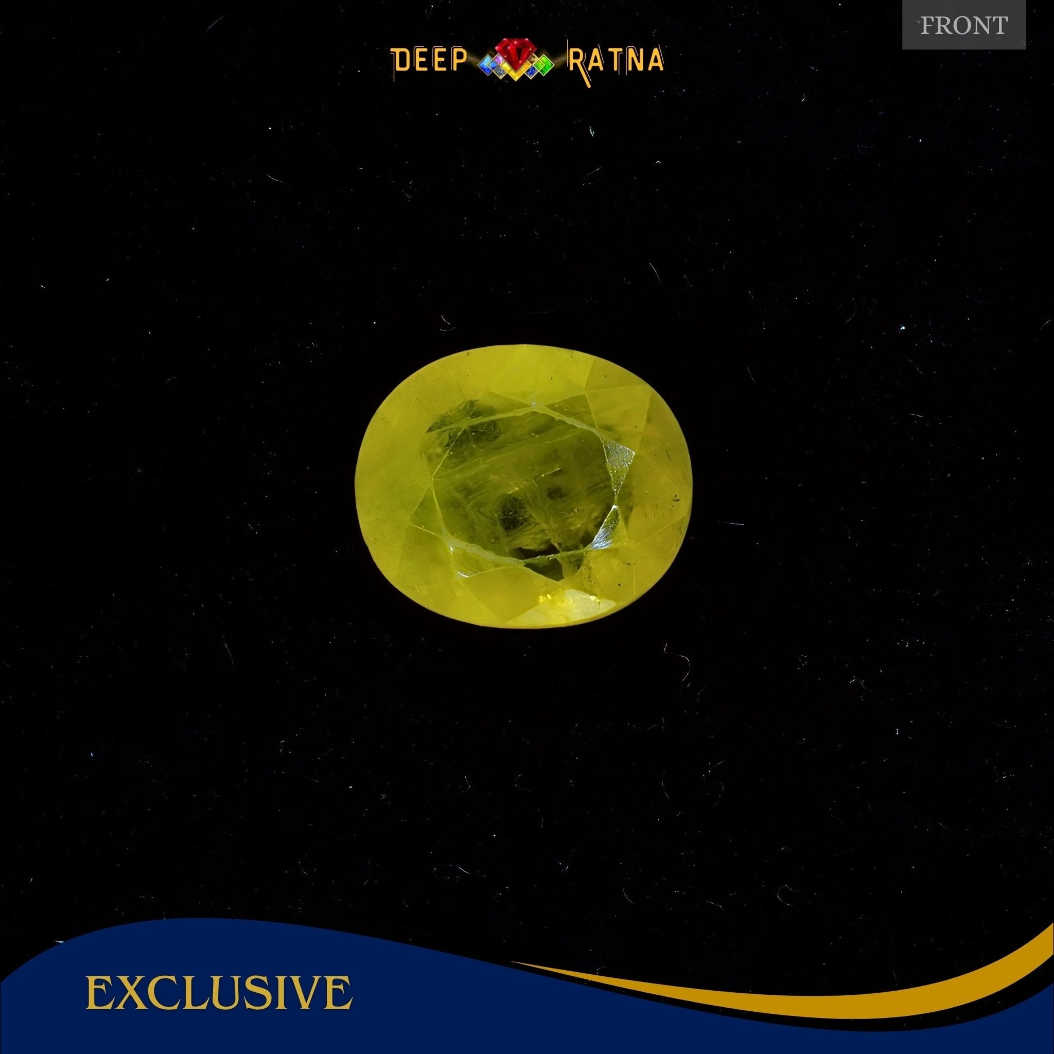 Yellow Sapphire 4.60 Carat (Thailand) - Deep Ratna