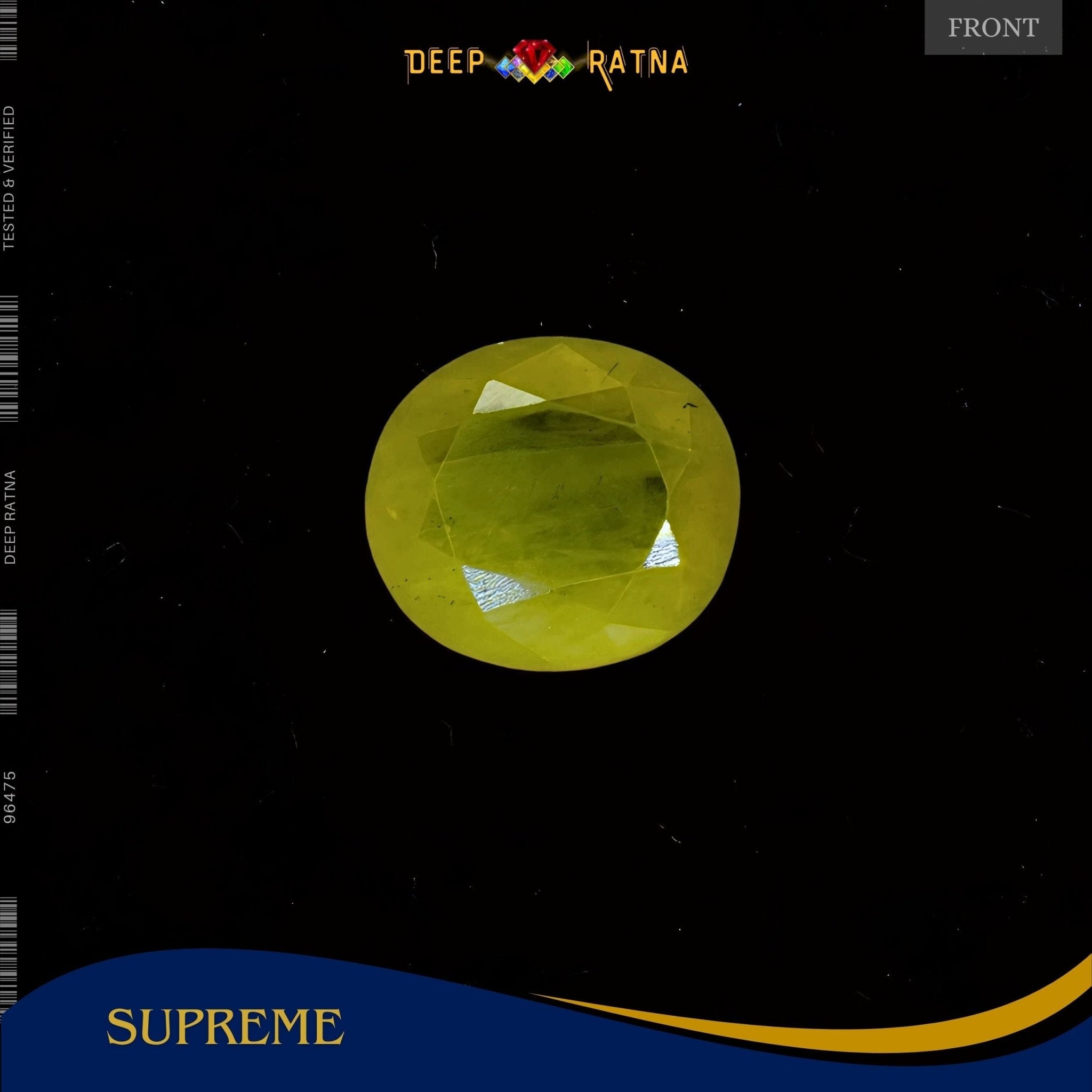 Yellow Sapphire 4.60 Carat (Thailand) - Deep Ratna