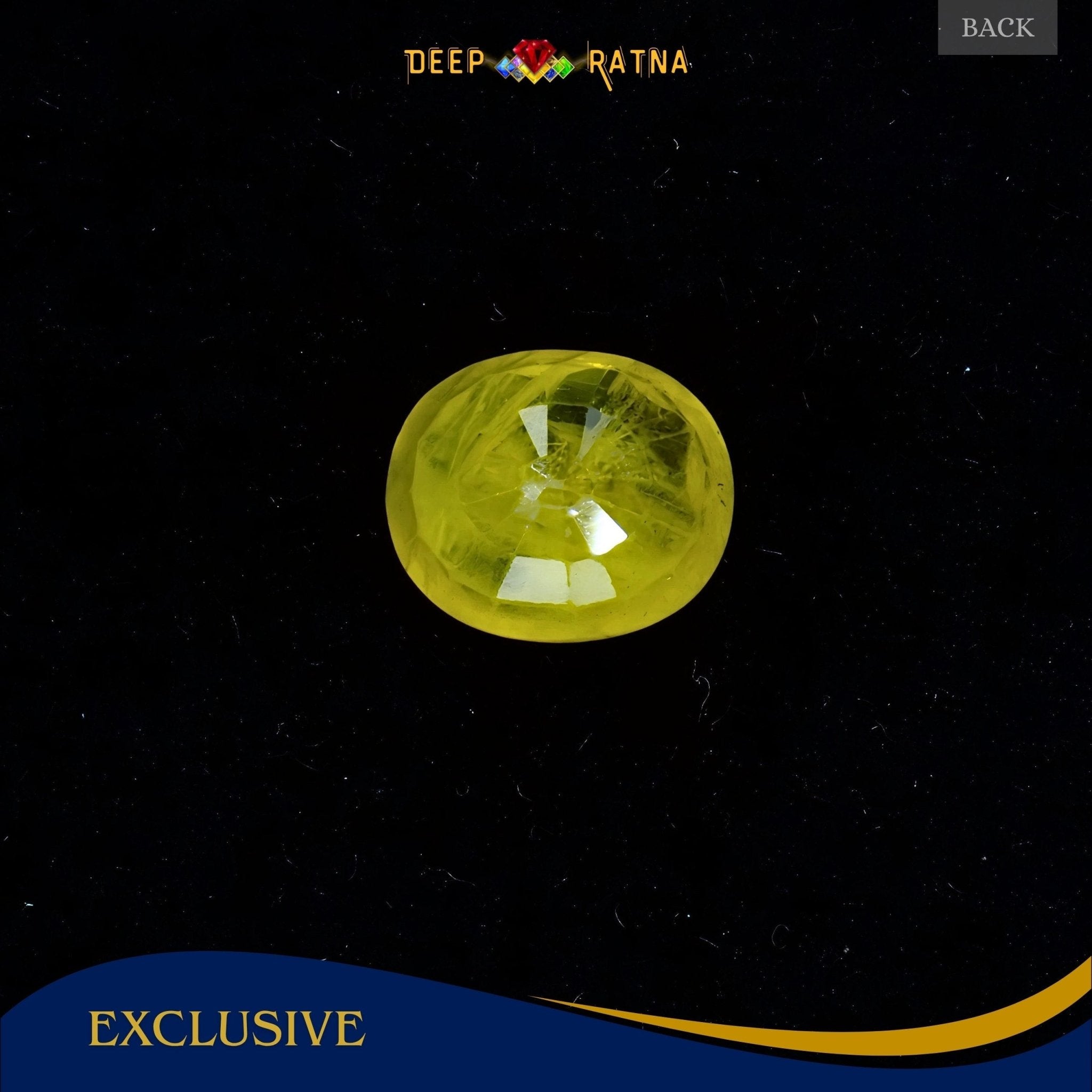 Yellow Sapphire 4.60 Carat (Thailand) - Deep Ratna