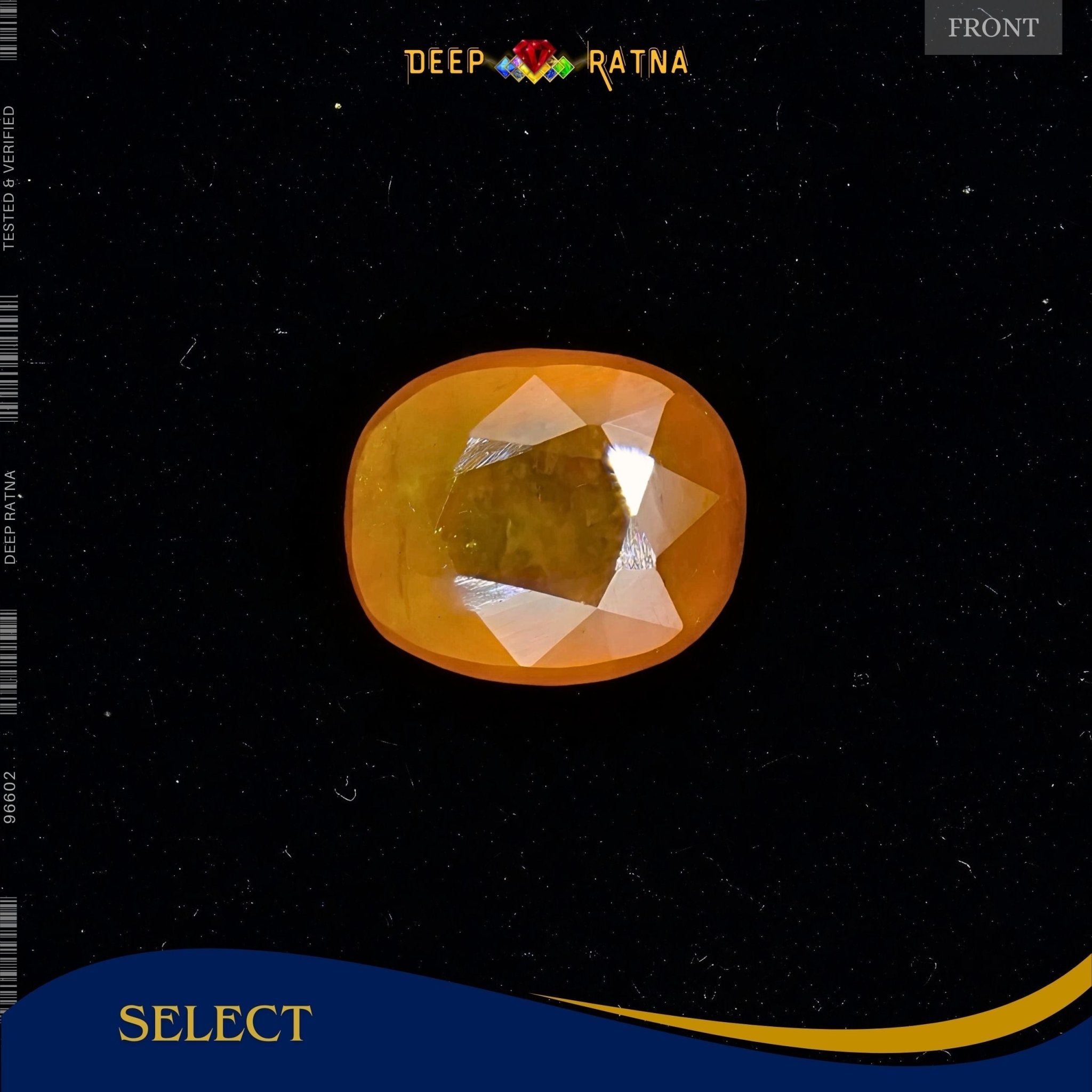 Yellow Sapphire 4.60 Carat (Thailand) - Deep Ratna