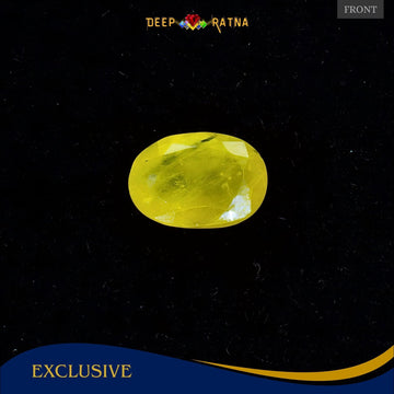 Yellow Sapphire 4.60 Carat (Thailand) - Deep Ratna