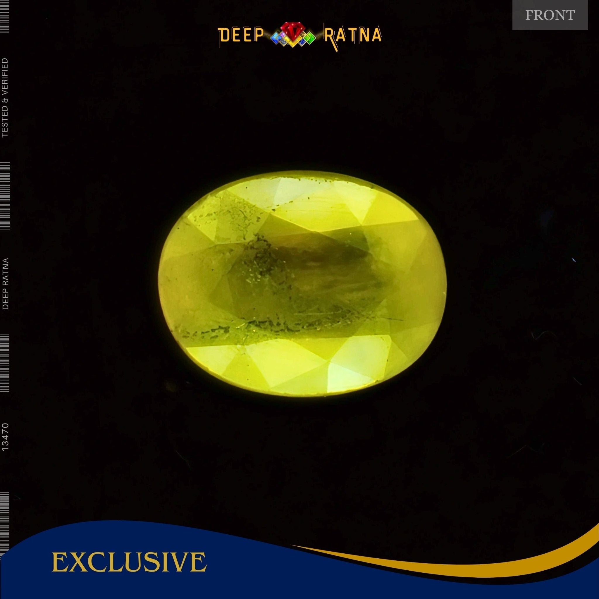 Yellow Sapphire 4.63 Carat (Thailand) - Deep Ratna