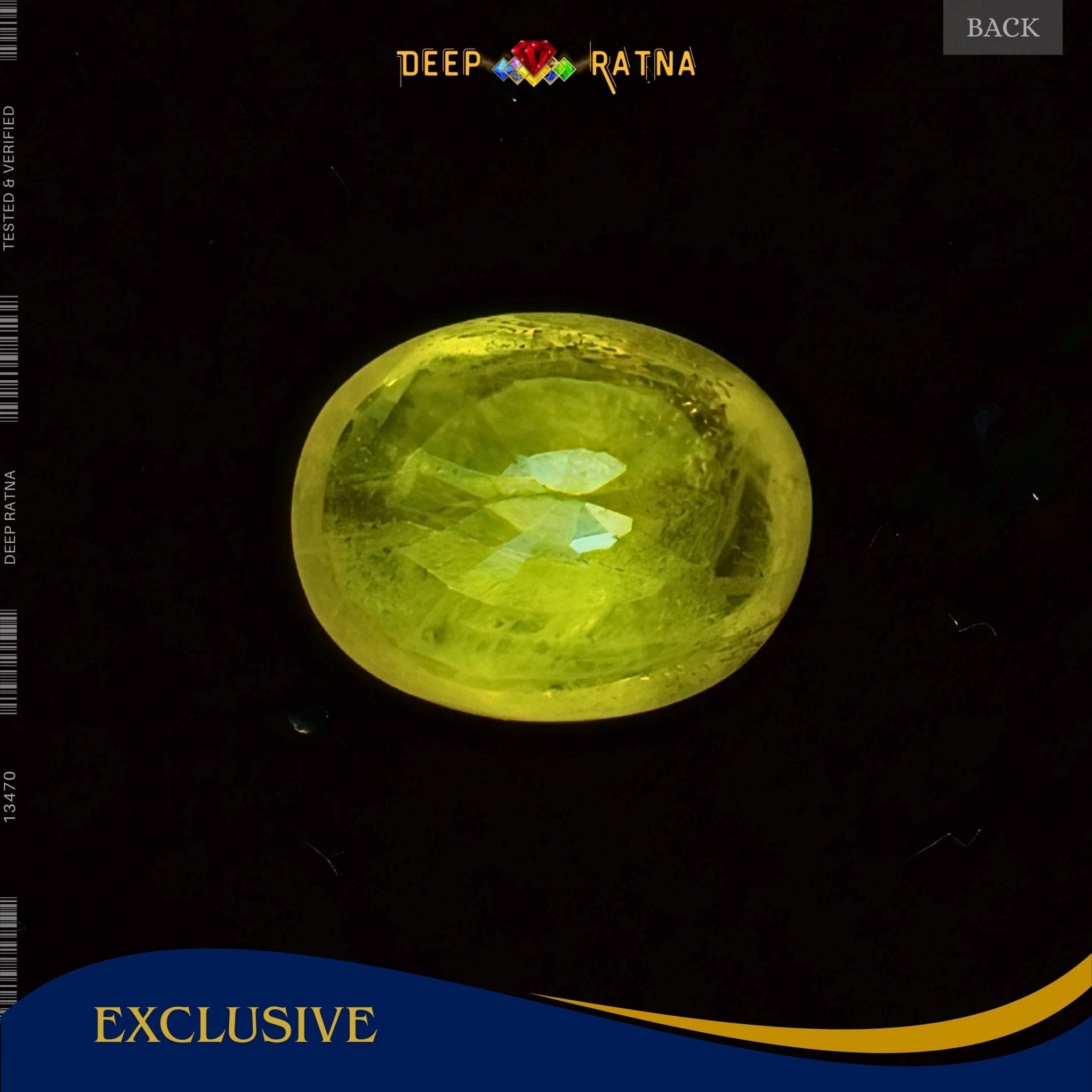 Yellow Sapphire 4.63 Carat (Thailand) - Deep Ratna