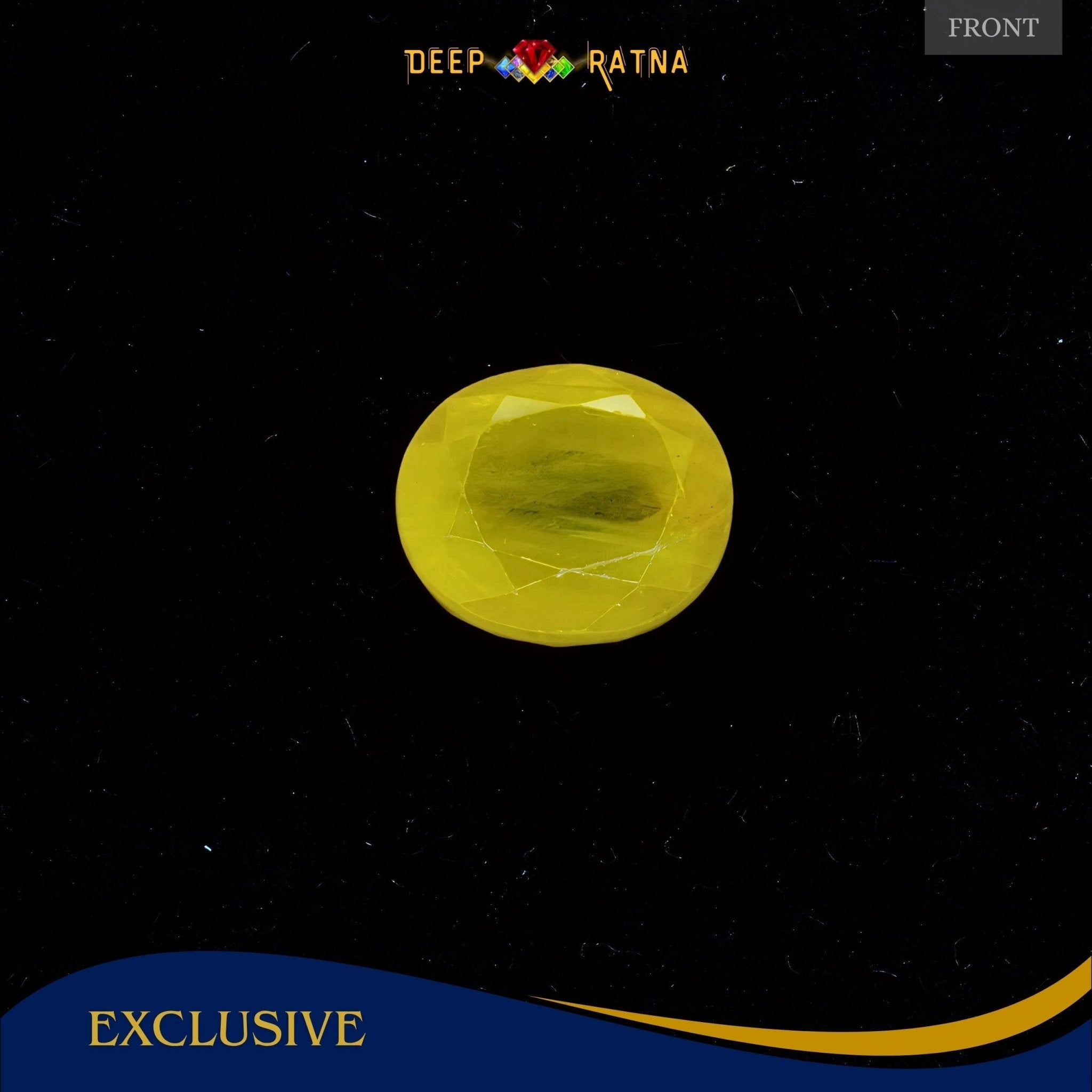 Yellow Sapphire 4.65 Carat (Thailand) - Deep Ratna