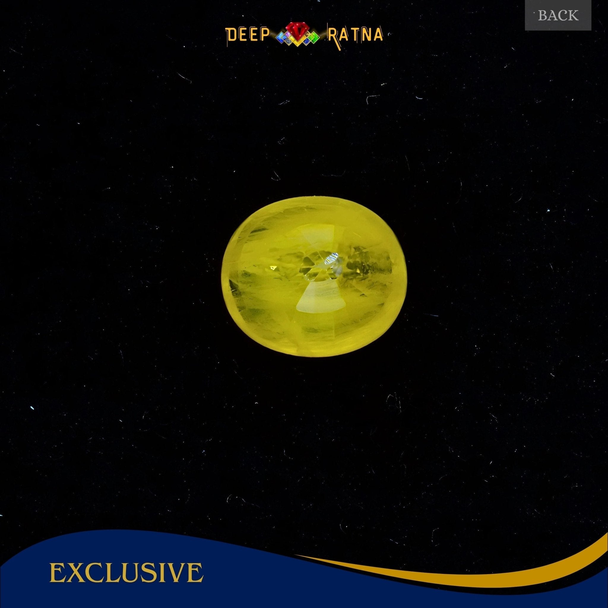 Yellow Sapphire 4.65 Carat (Thailand) - Deep Ratna