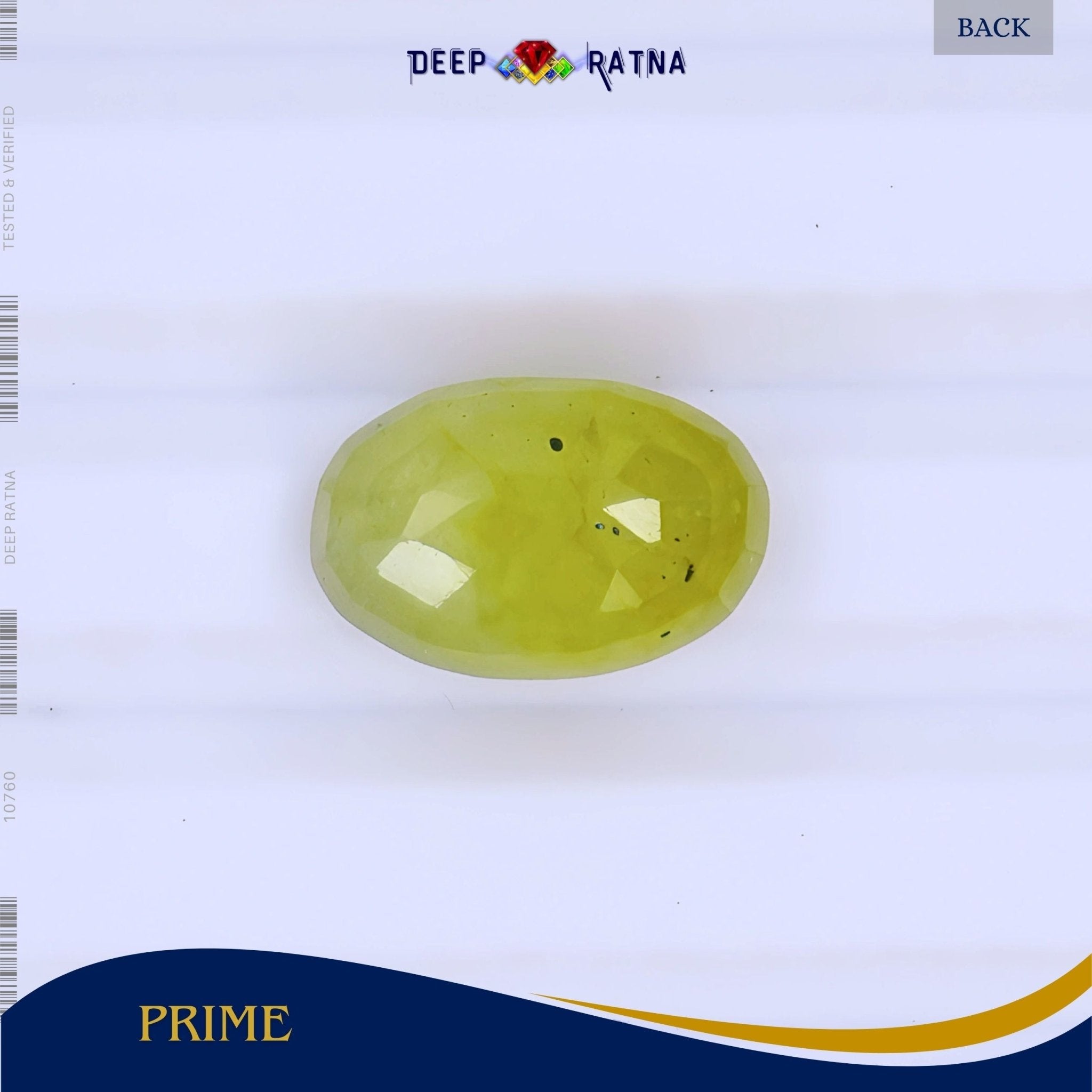 Yellow Sapphire 4.66 Carat (Thailand) - Deep Ratna