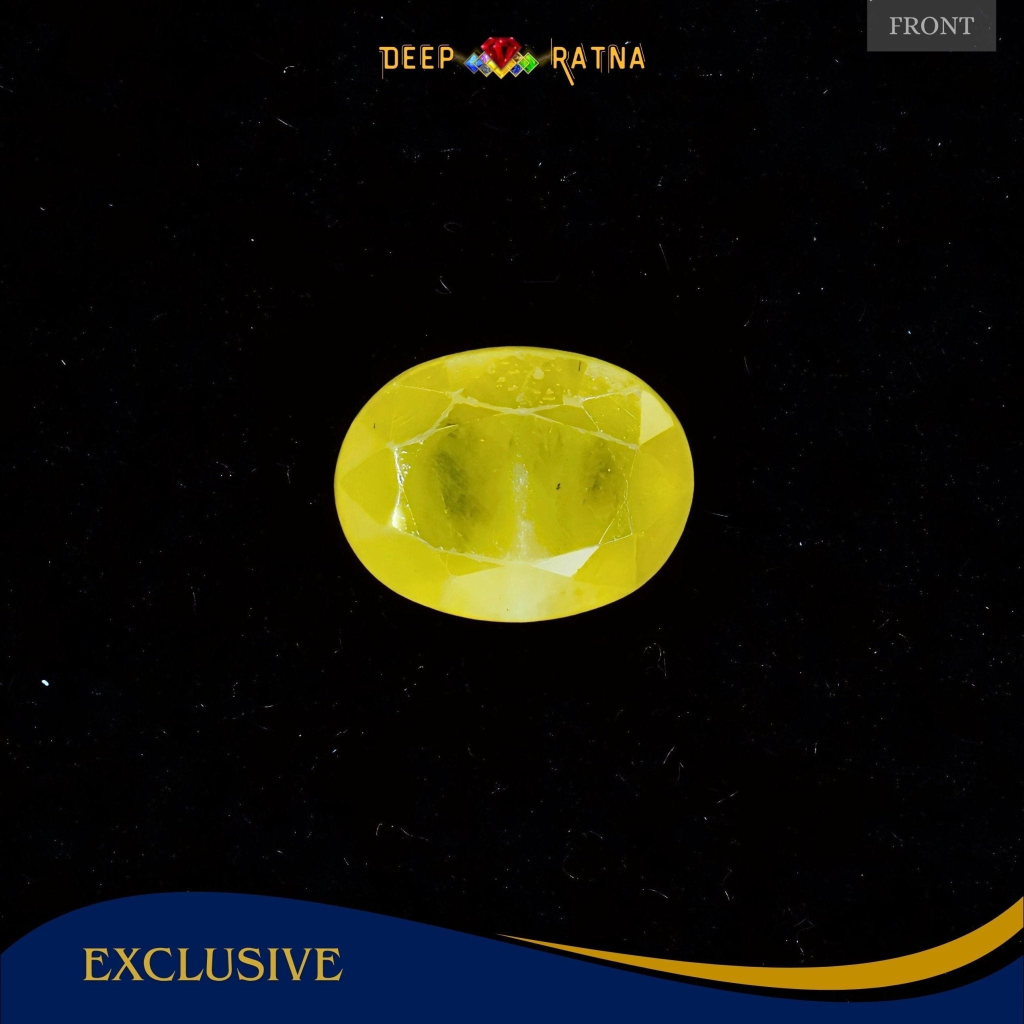 Yellow Sapphire 4.70 Carat (Thailand) - Deep Ratna