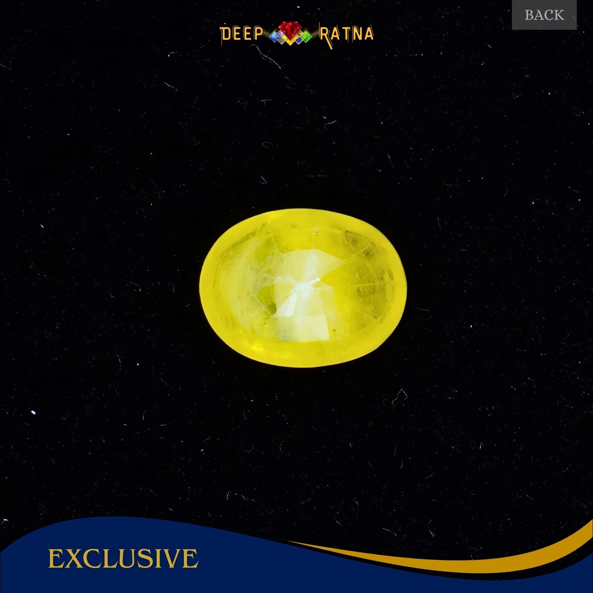 Yellow Sapphire 4.70 Carat (Thailand) - Deep Ratna