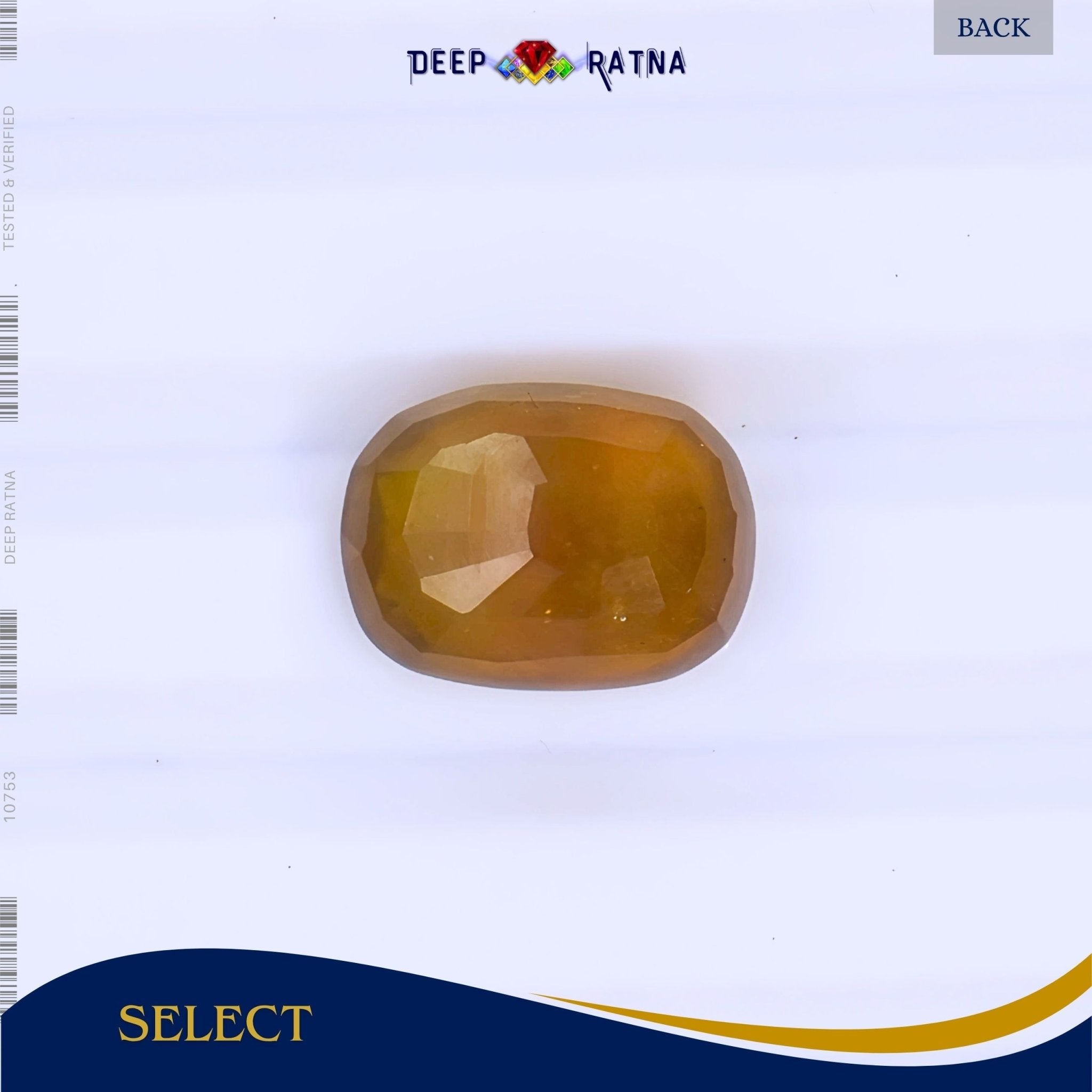 Yellow Sapphire 4.71 Carat (Thailand) - Deep Ratna