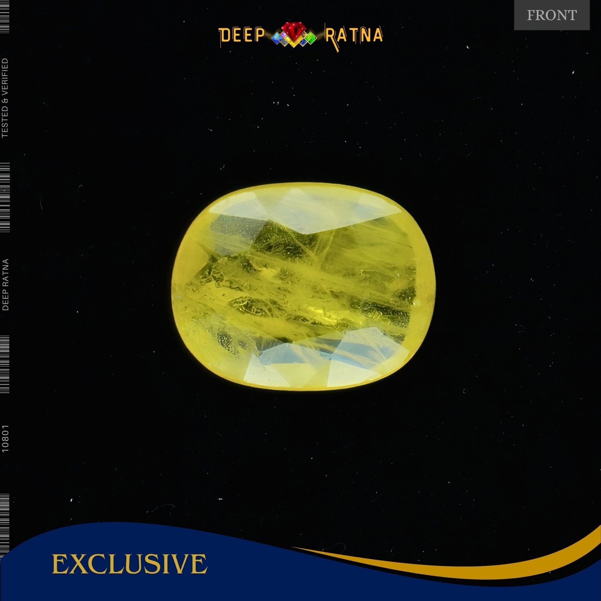 Yellow Sapphire 4.72 Carat (Thailand) - Deep Ratna