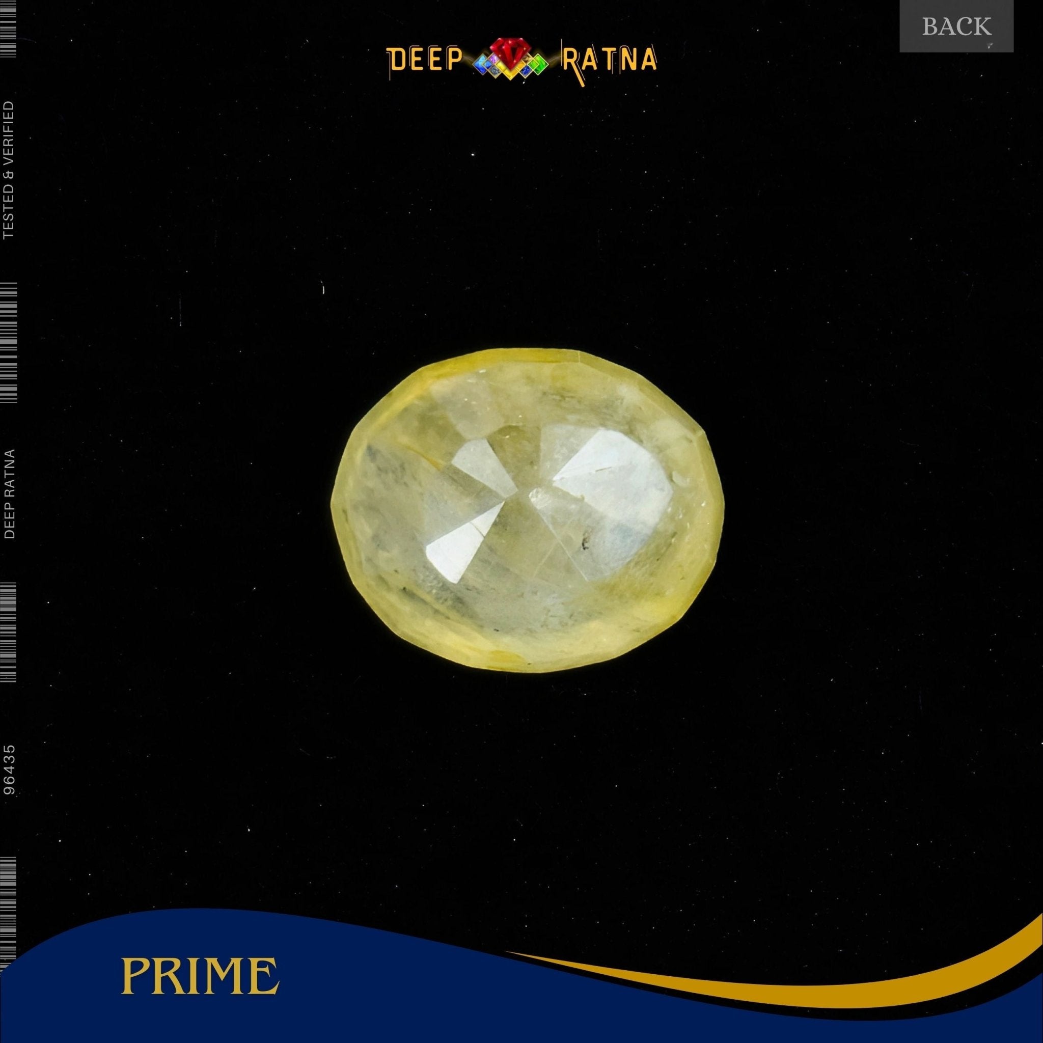 Yellow Sapphire 4.75 Carat (Thailand) - Deep Ratna