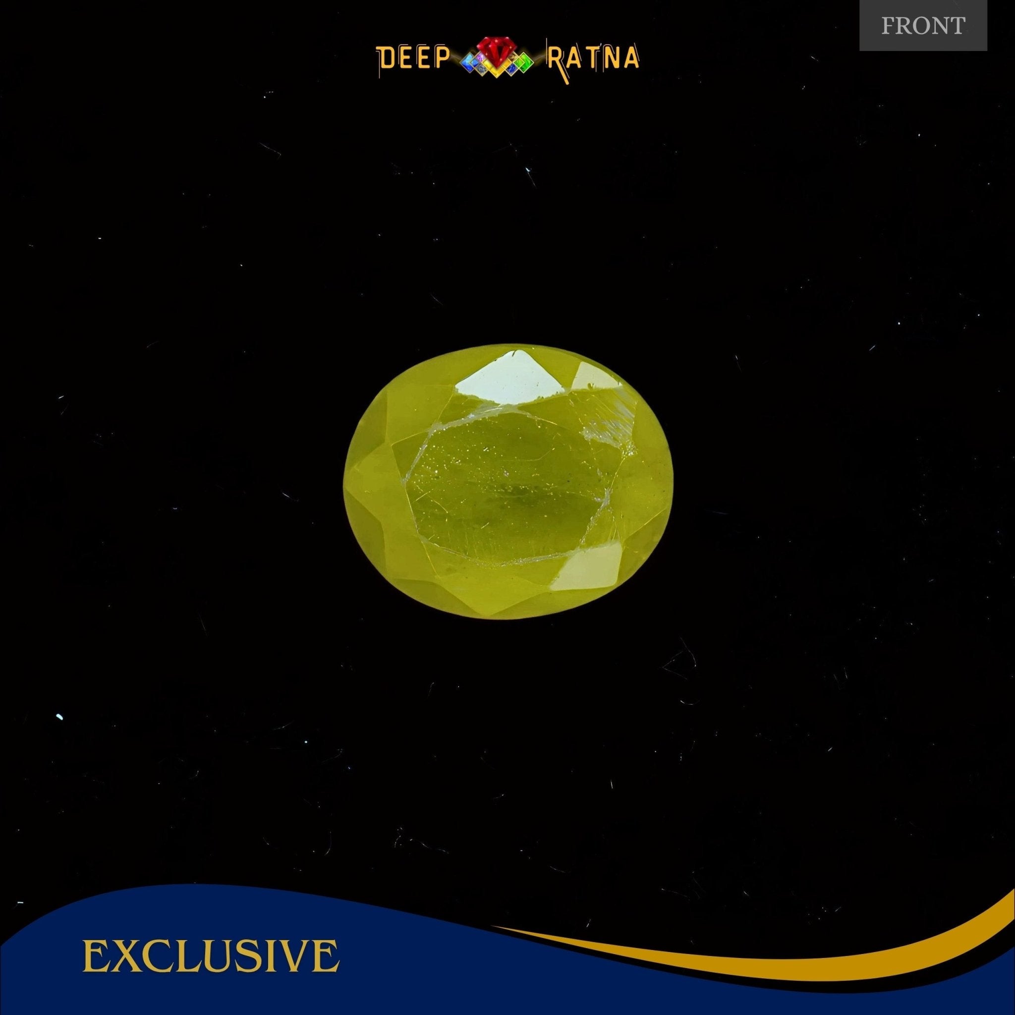 Yellow Sapphire 4.75 Carat (Thailand) - Deep Ratna