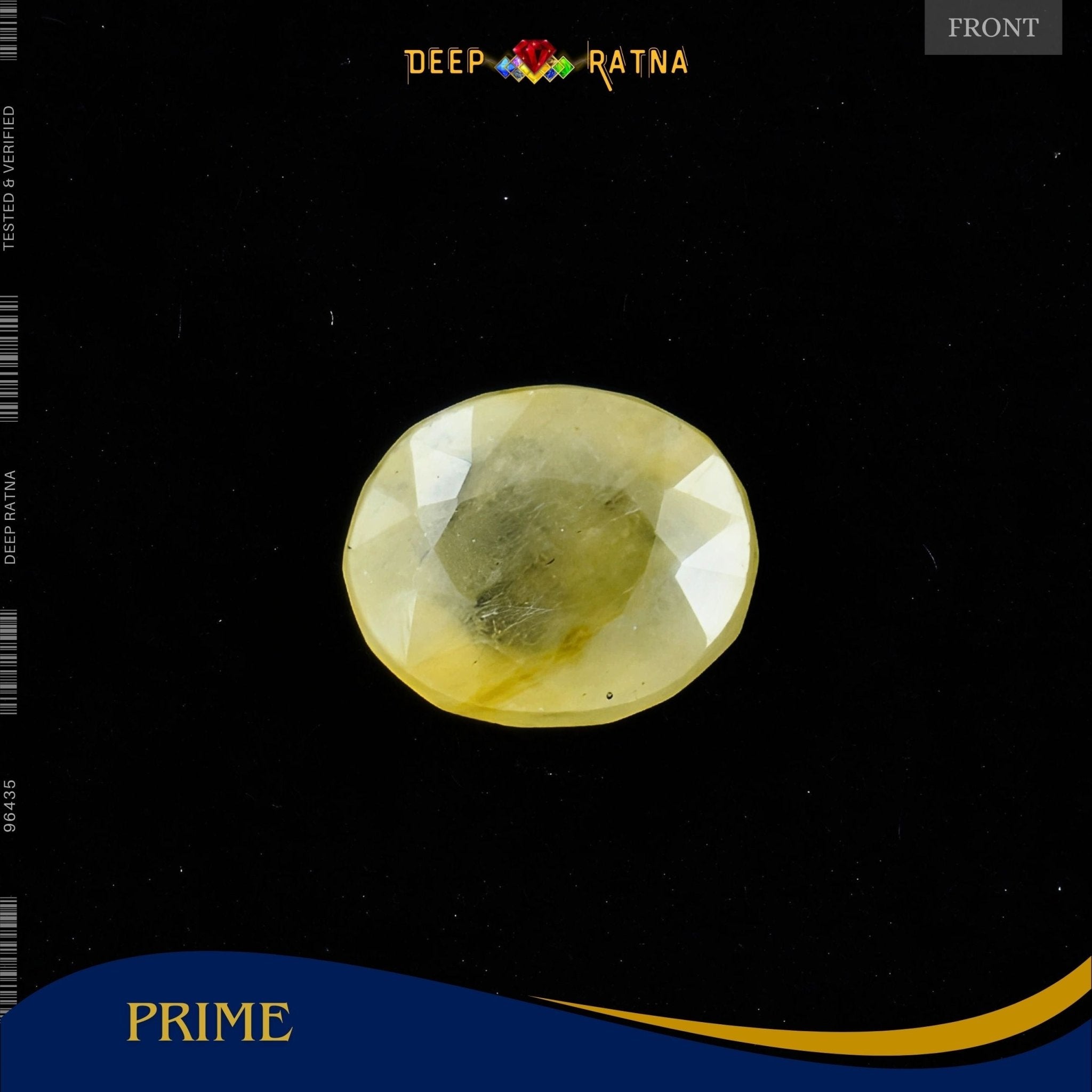 Yellow Sapphire 4.75 Carat (Thailand) - Deep Ratna