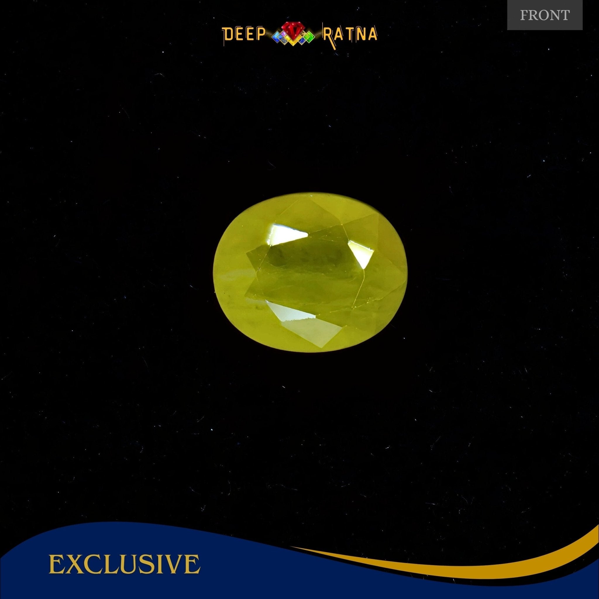 Yellow Sapphire 4.80 Carat (Thailand) - Deep Ratna
