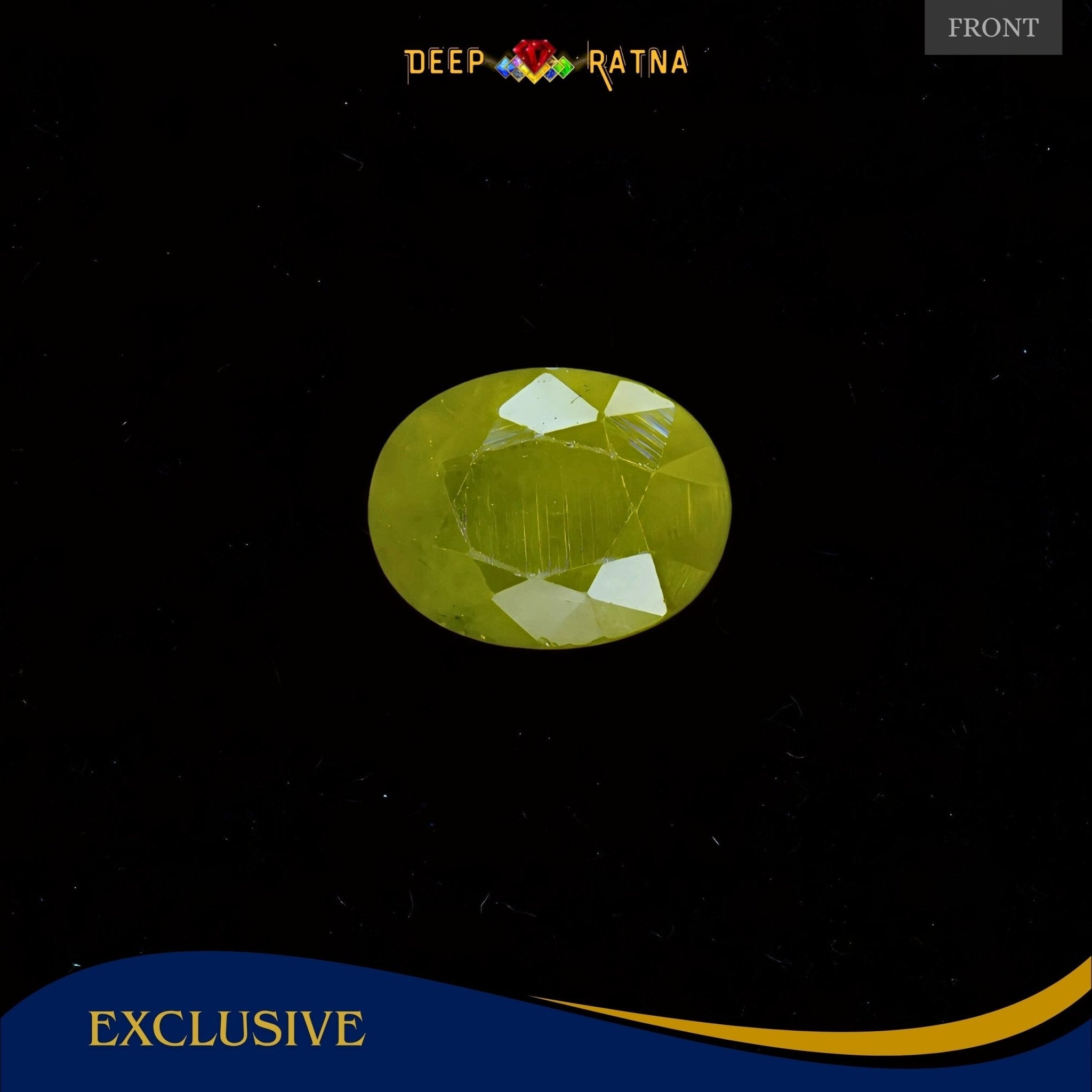 Yellow Sapphire 4.80 Carat (Thailand) - Deep Ratna