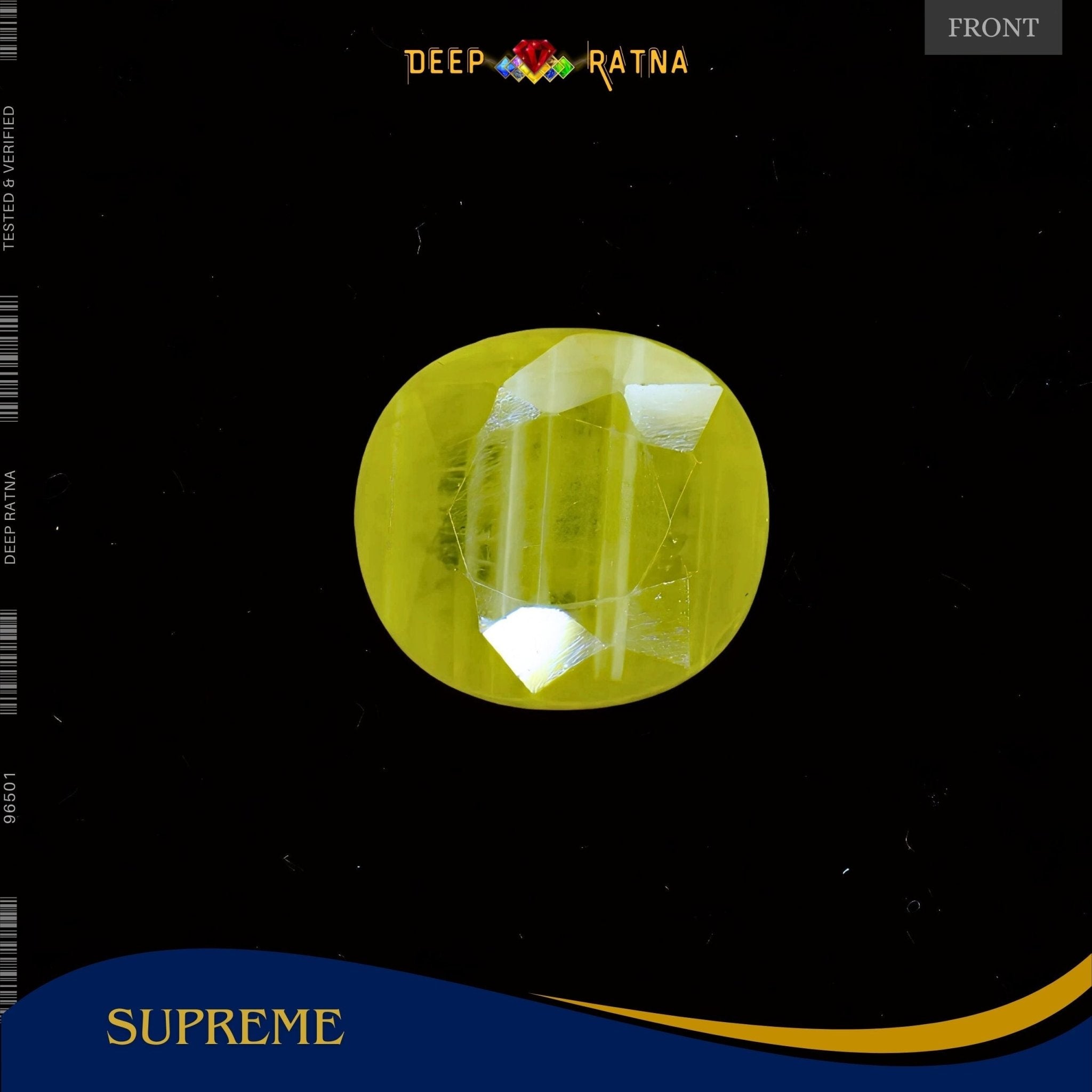 Yellow Sapphire 4.80 Carat (Thailand) - Deep Ratna