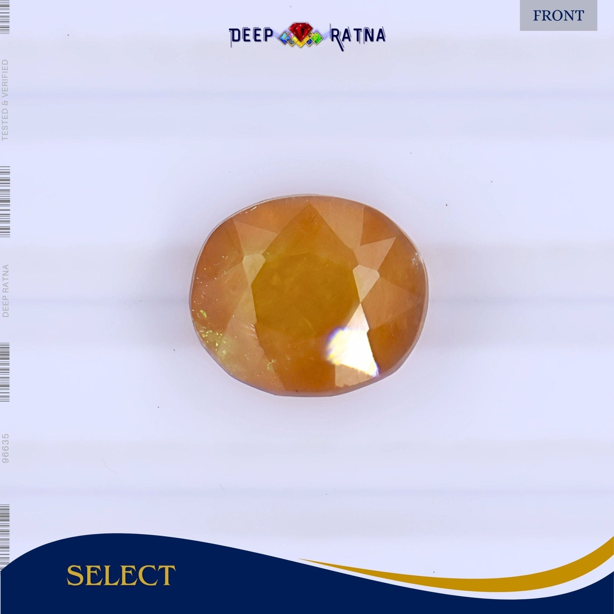Yellow Sapphire 4.86 Carat (Thailand) - Deep Ratna