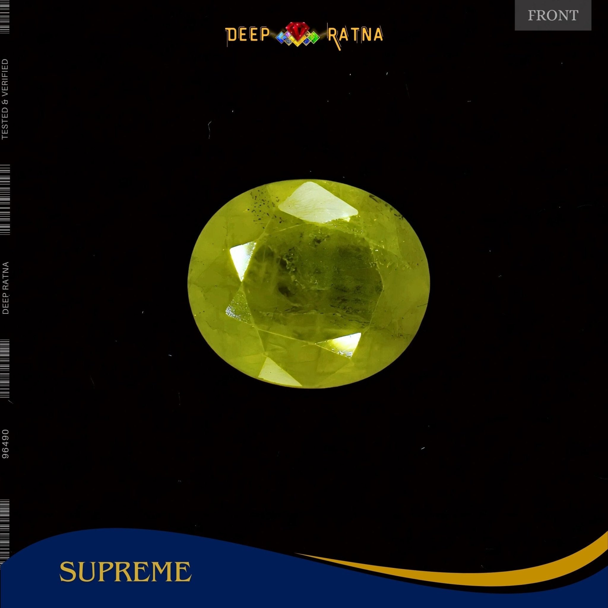 Yellow Sapphire 5 Carat (Thailand) - Deep Ratna