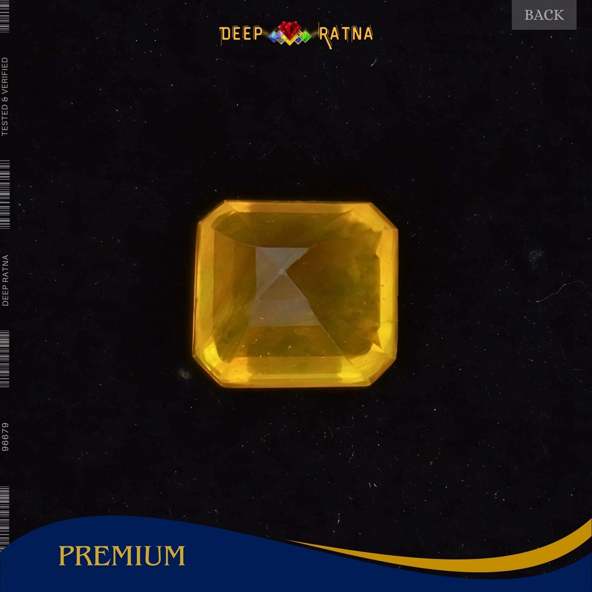 Yellow Sapphire 5 Carat (Thailand) - Deep Ratna