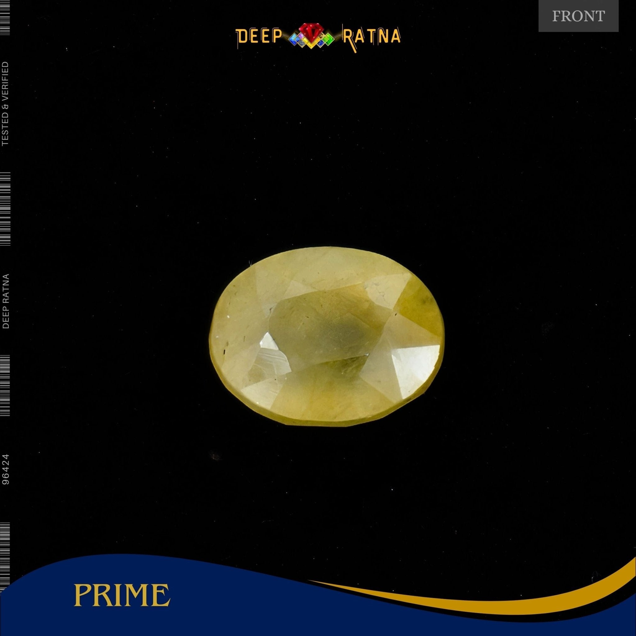 Yellow Sapphire 5 Carat (Thailand) - Deep Ratna
