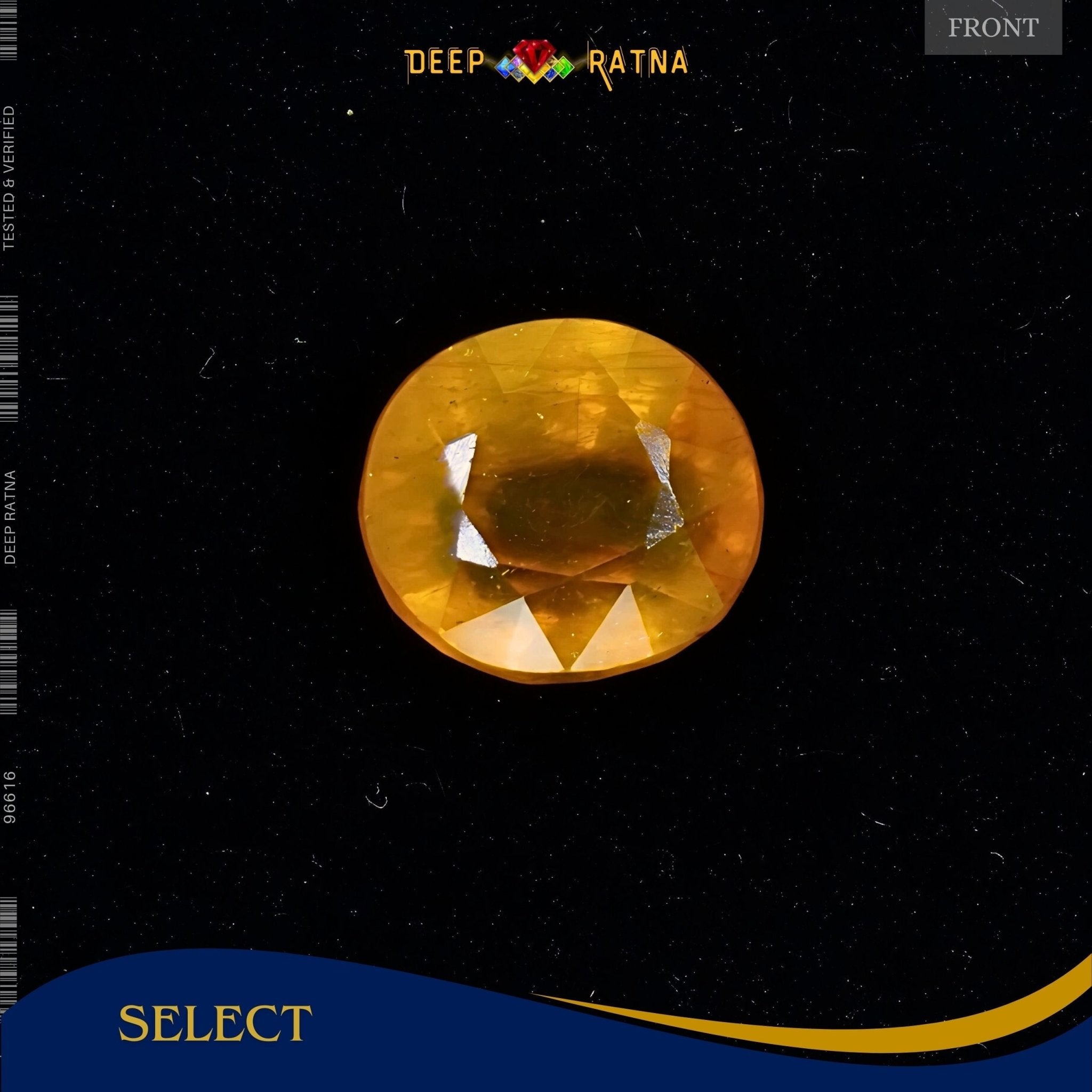 Yellow Sapphire 5 Carat (Thailand) - Deep Ratna