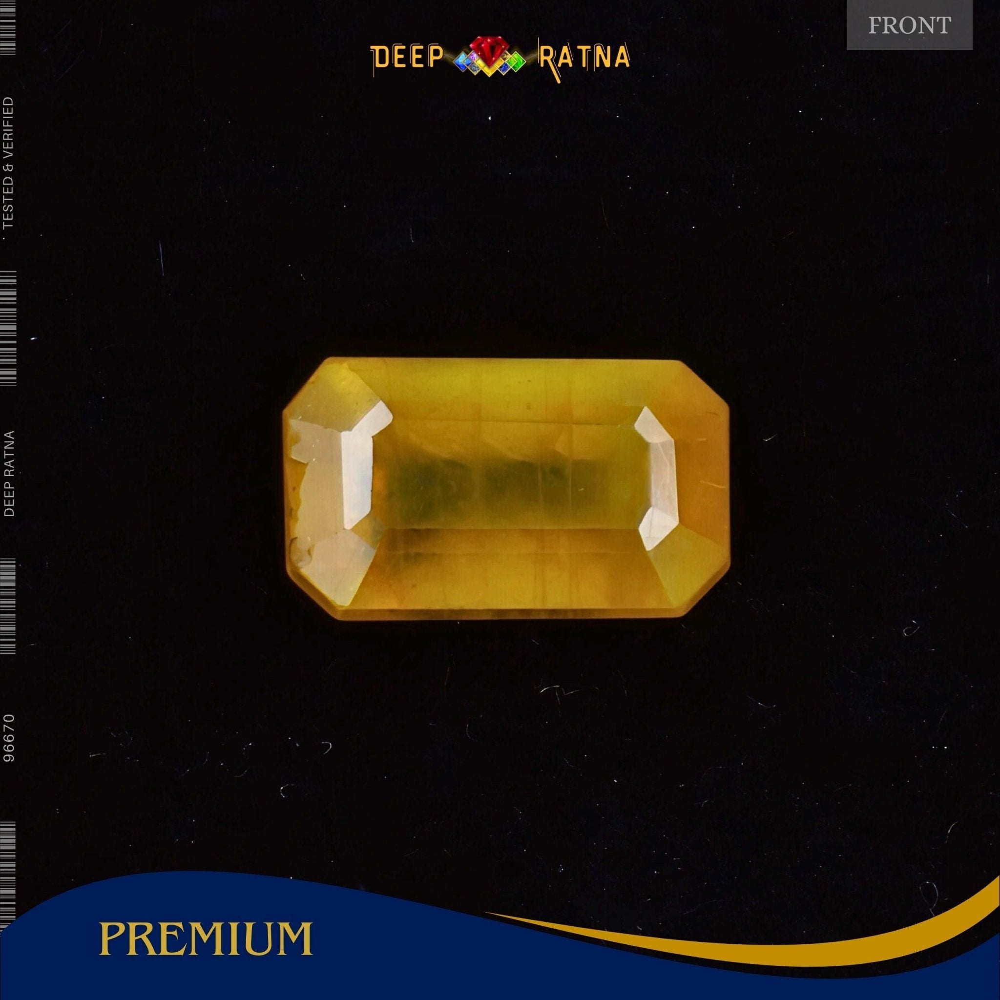 Yellow Sapphire 5.10 Carat (Thailand) - Deep Ratna