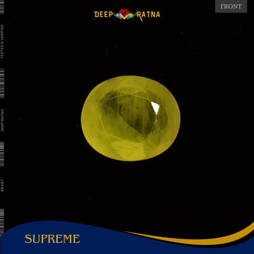 Yellow Sapphire 5.20 Carat (Thailand) - Deep Ratna
