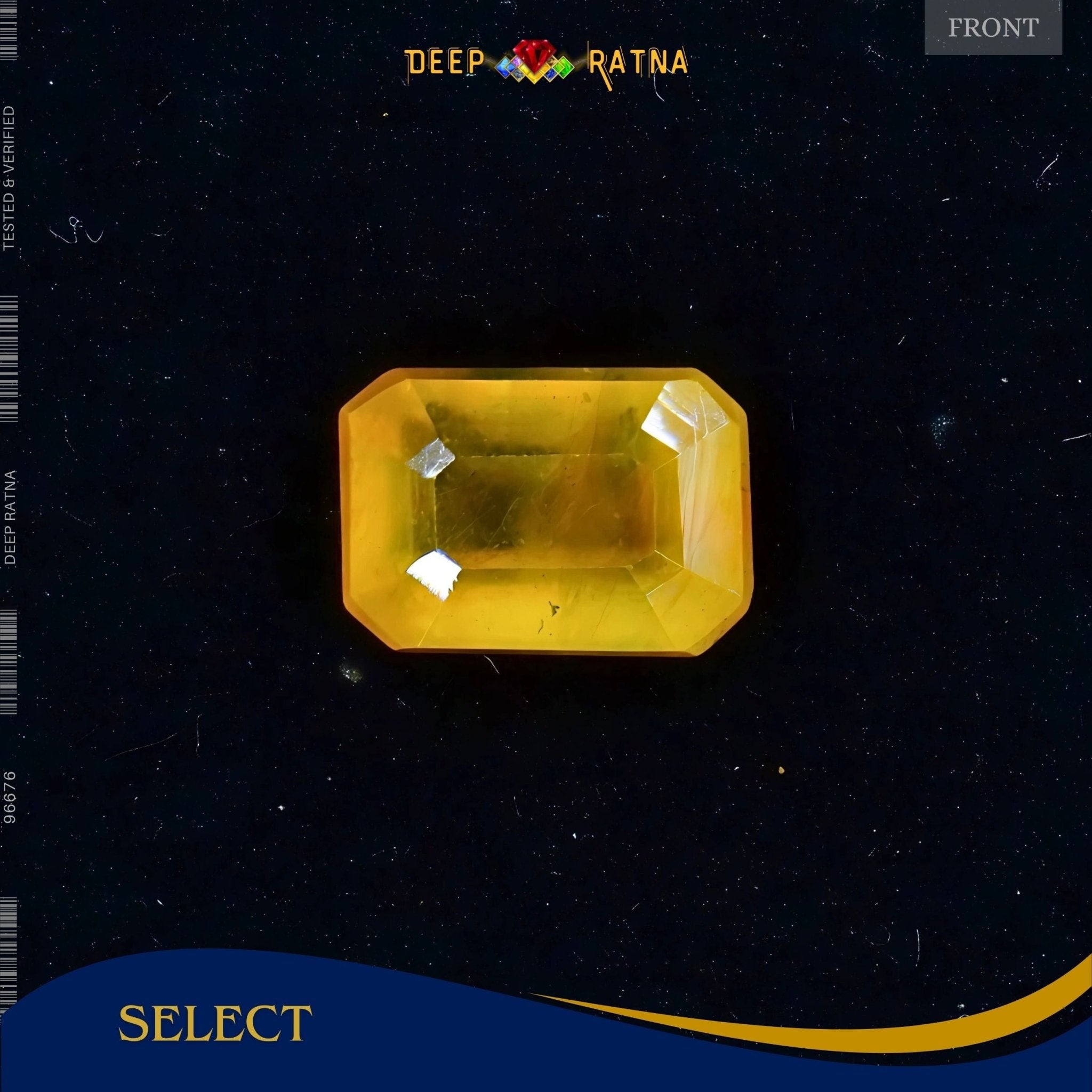 Yellow Sapphire 5.20 Carat (Thailand) - Deep Ratna