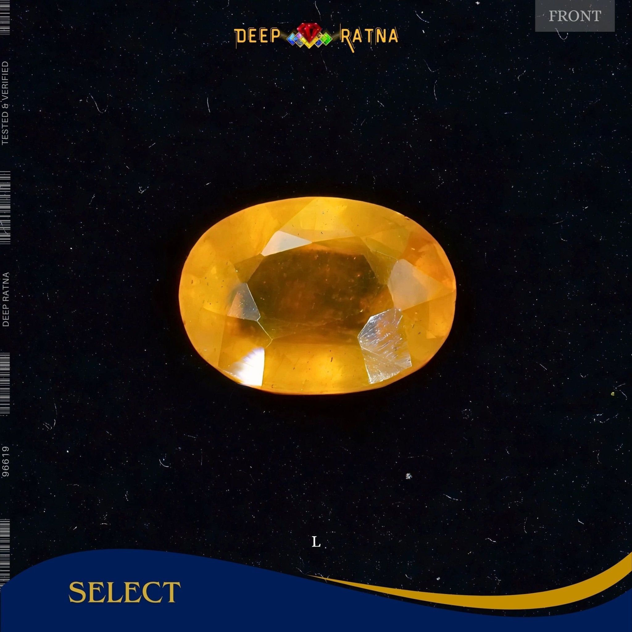 Yellow Sapphire 5.25 Carat (Thailand) - Deep Ratna