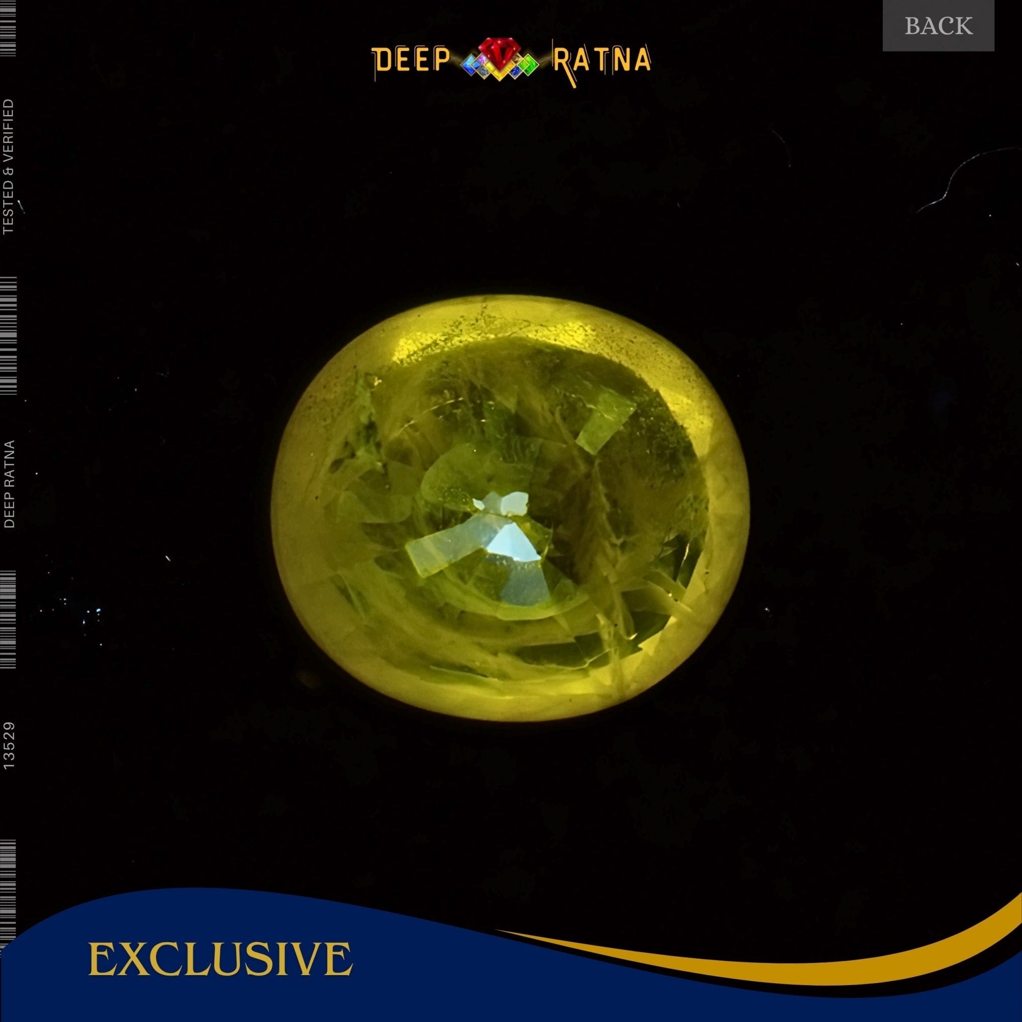 Yellow Sapphire 5.36 Carat (Thailand) - Deep Ratna