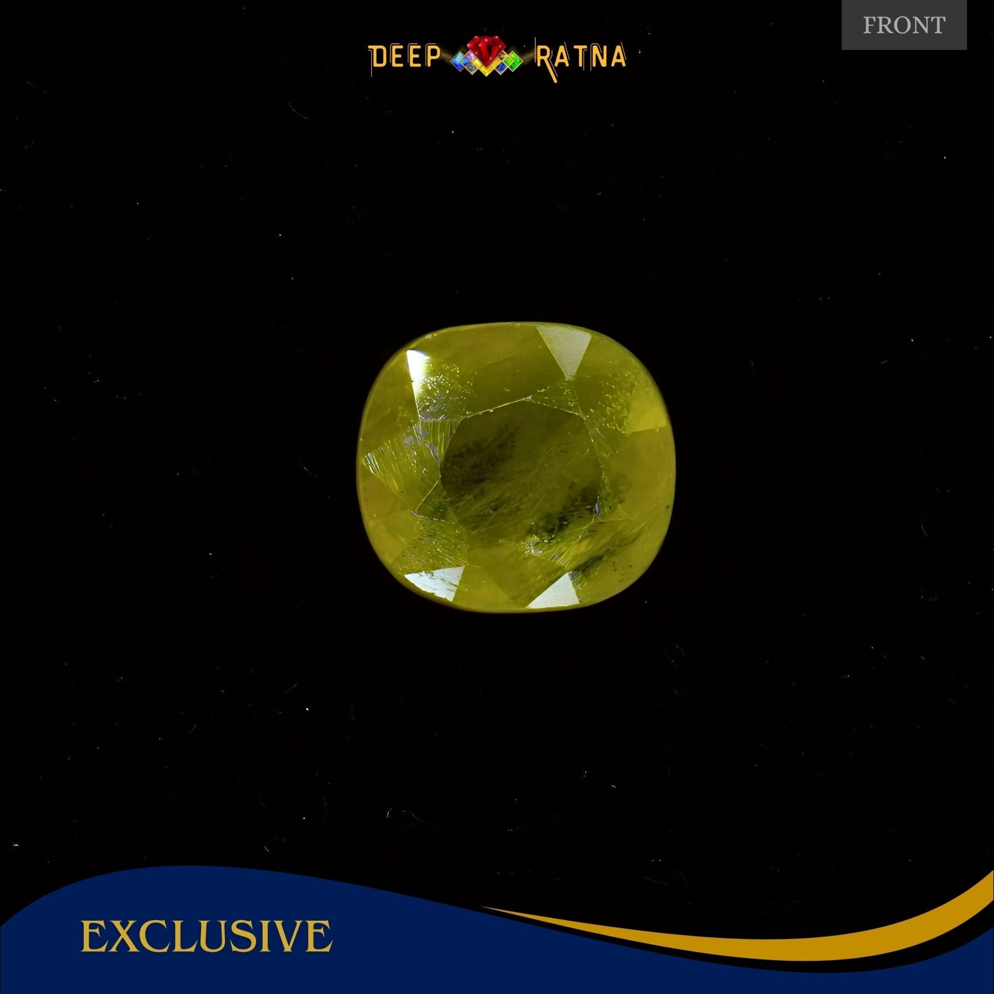 Yellow Sapphire 5.40 Carat (Thailand) - Deep Ratna
