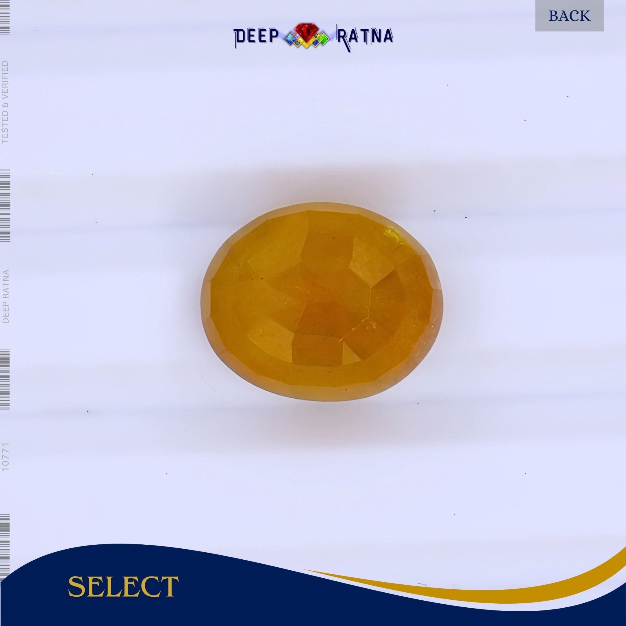 Yellow Sapphire 5.41 Carat (Thailand) - Deep Ratna